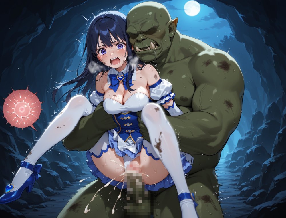 敗北魔法少女忌避受胎_01 無料立ち読み7