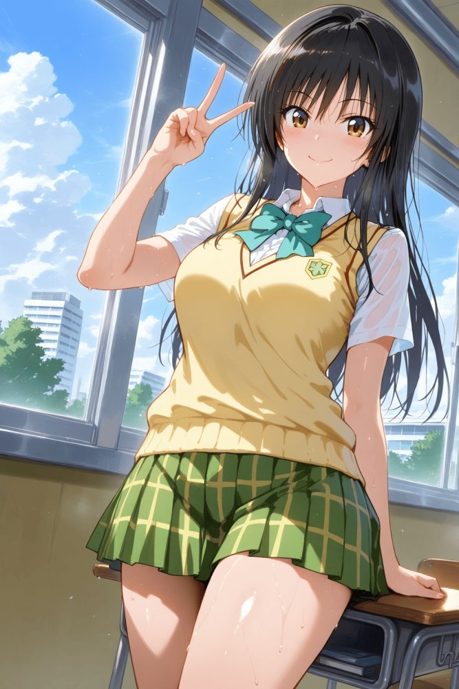 【孕ませヒロイン】古〇川唯 無料立ち読み12
