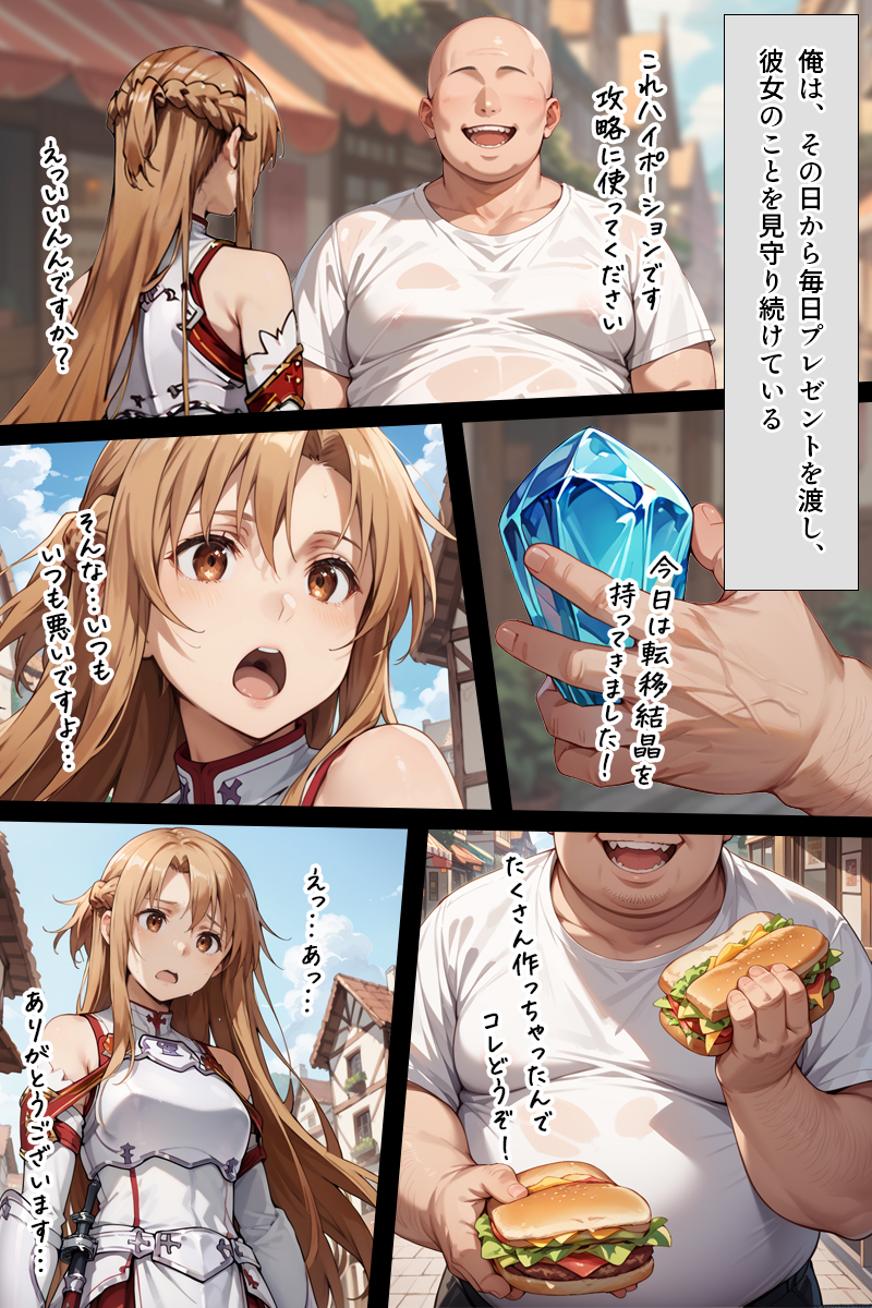 スキル絶対君主でアスナを犯し尽くす！ 無料立ち読み9