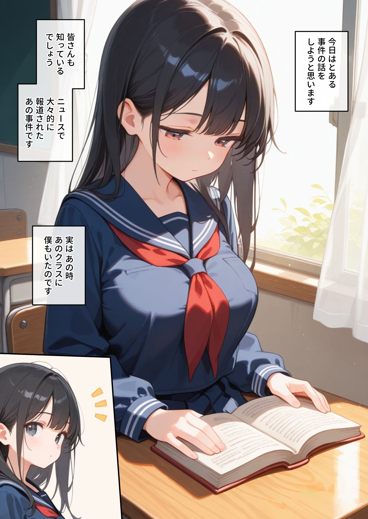 学校を占拠したテロリストがド変態だったら 無料立ち読み1