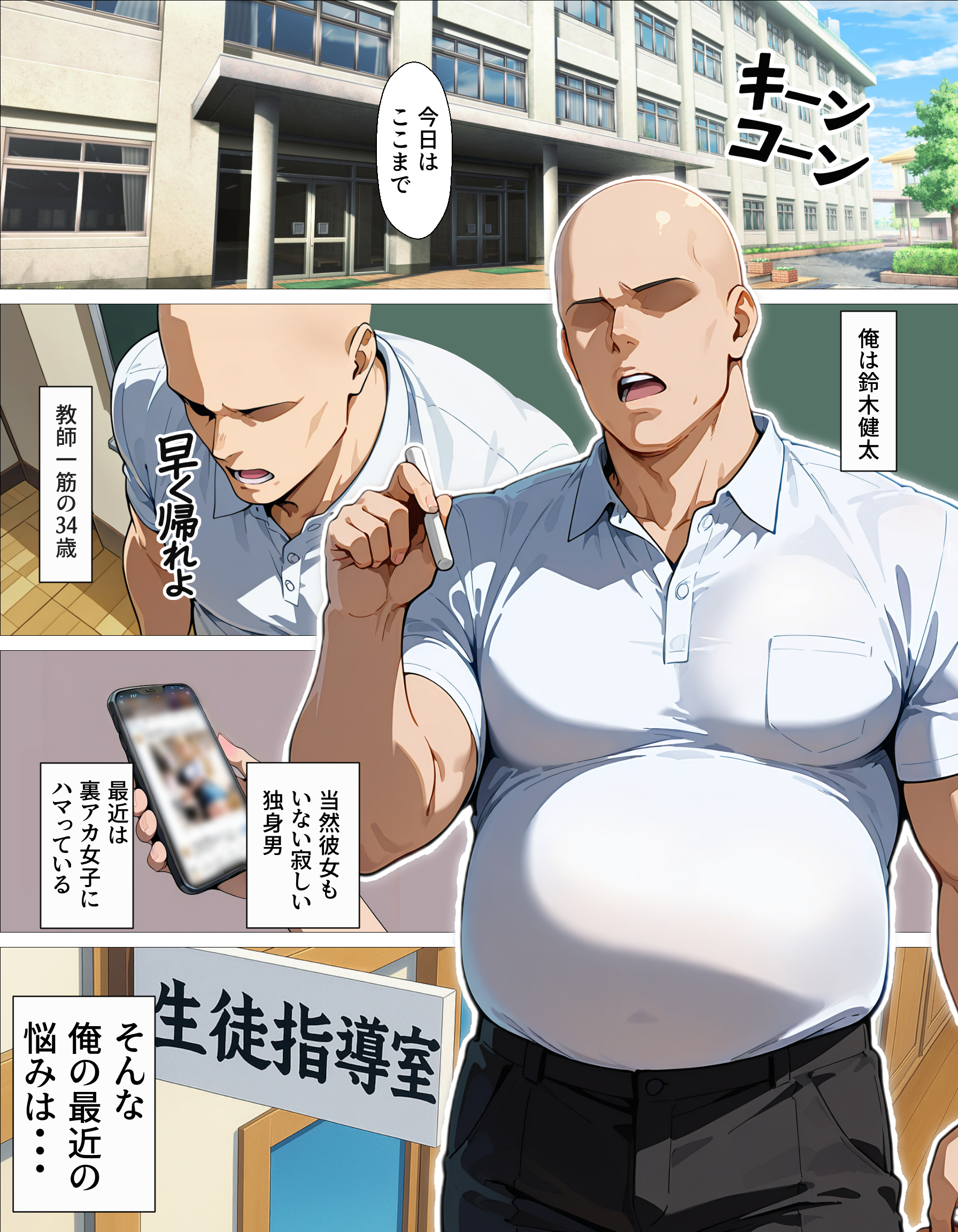 教え子ギャルの裏アカを見つけた話〜竿役契約から始まるガチ恋堕ちSEX 無料立ち読み2