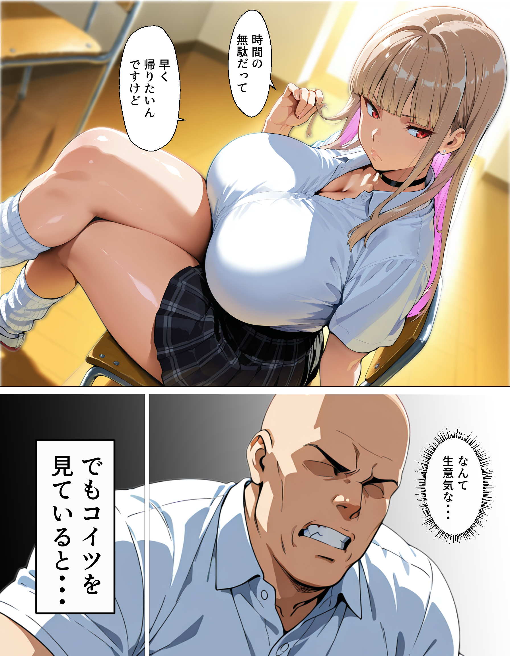 教え子ギャルの裏アカを見つけた話〜竿役契約から始まるガチ恋堕ちSEX 無料立ち読み7
