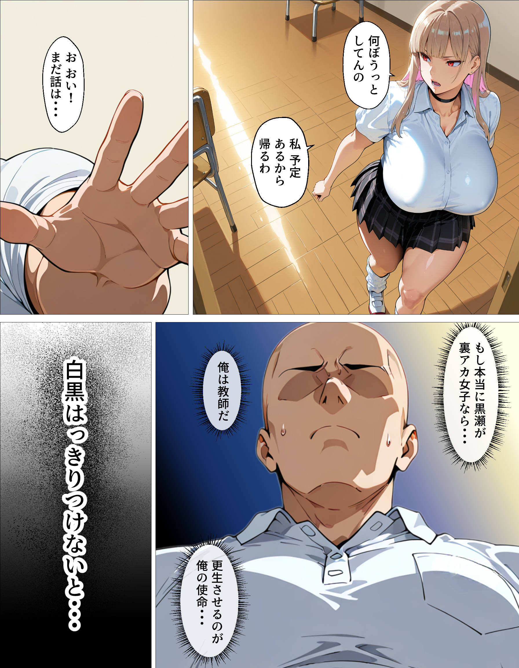 教え子ギャルの裏アカを見つけた話〜竿役契約から始まるガチ恋堕ちSEX 無料立ち読み9