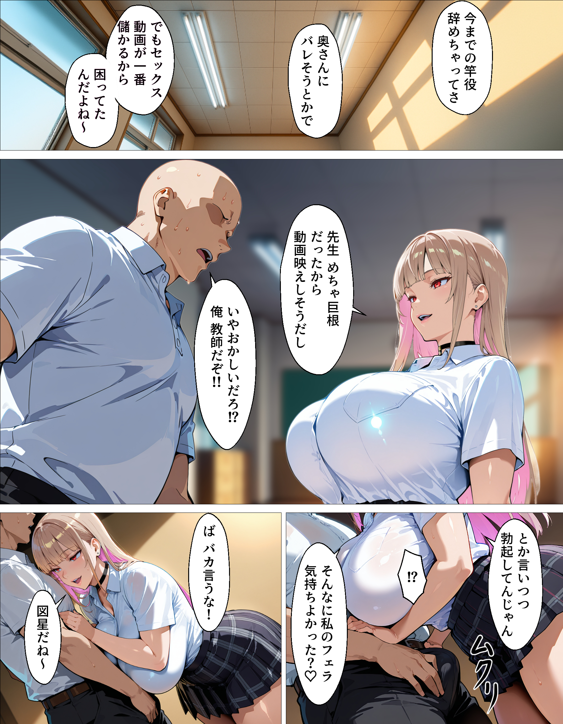 教え子ギャルの裏アカを見つけた話〜竿役契約から始まるガチ恋堕ちSEX 無料立ち読み33