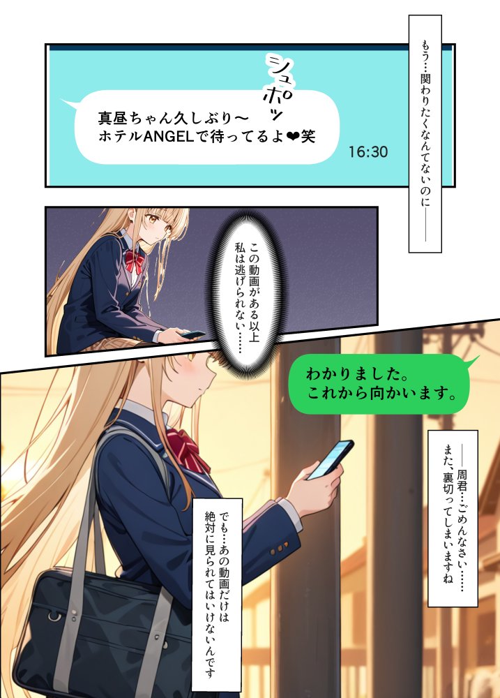 お隣の天使様がいつの間にか密会調教されていた件 〜メス堕ちスイッチが入ってしまい種付け性交してしまった椎名真〇〜 無料立ち読み9