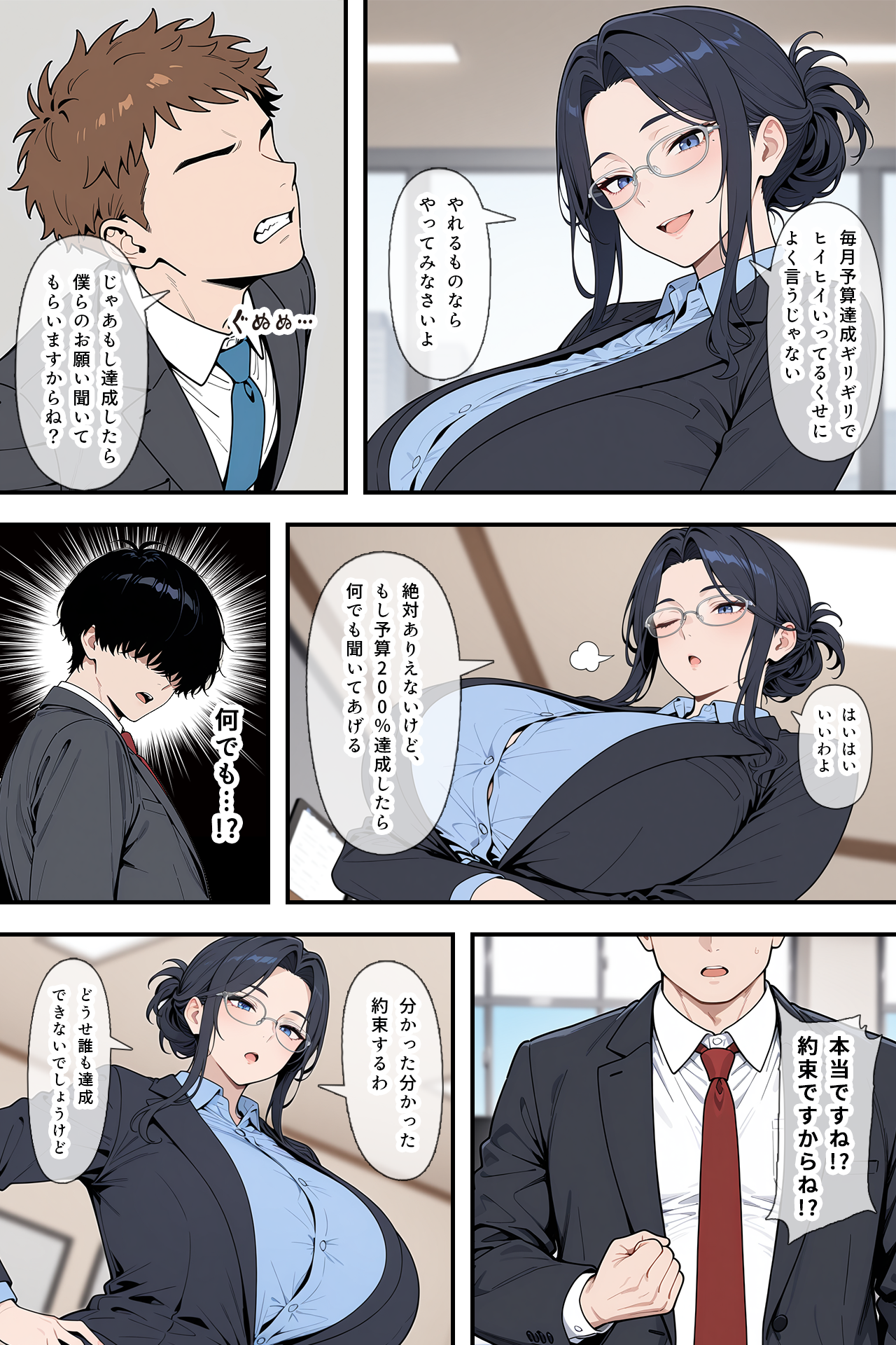 婚期を逃した堅物女上司が部下たちの共有オナペットになった話 無料立ち読み3