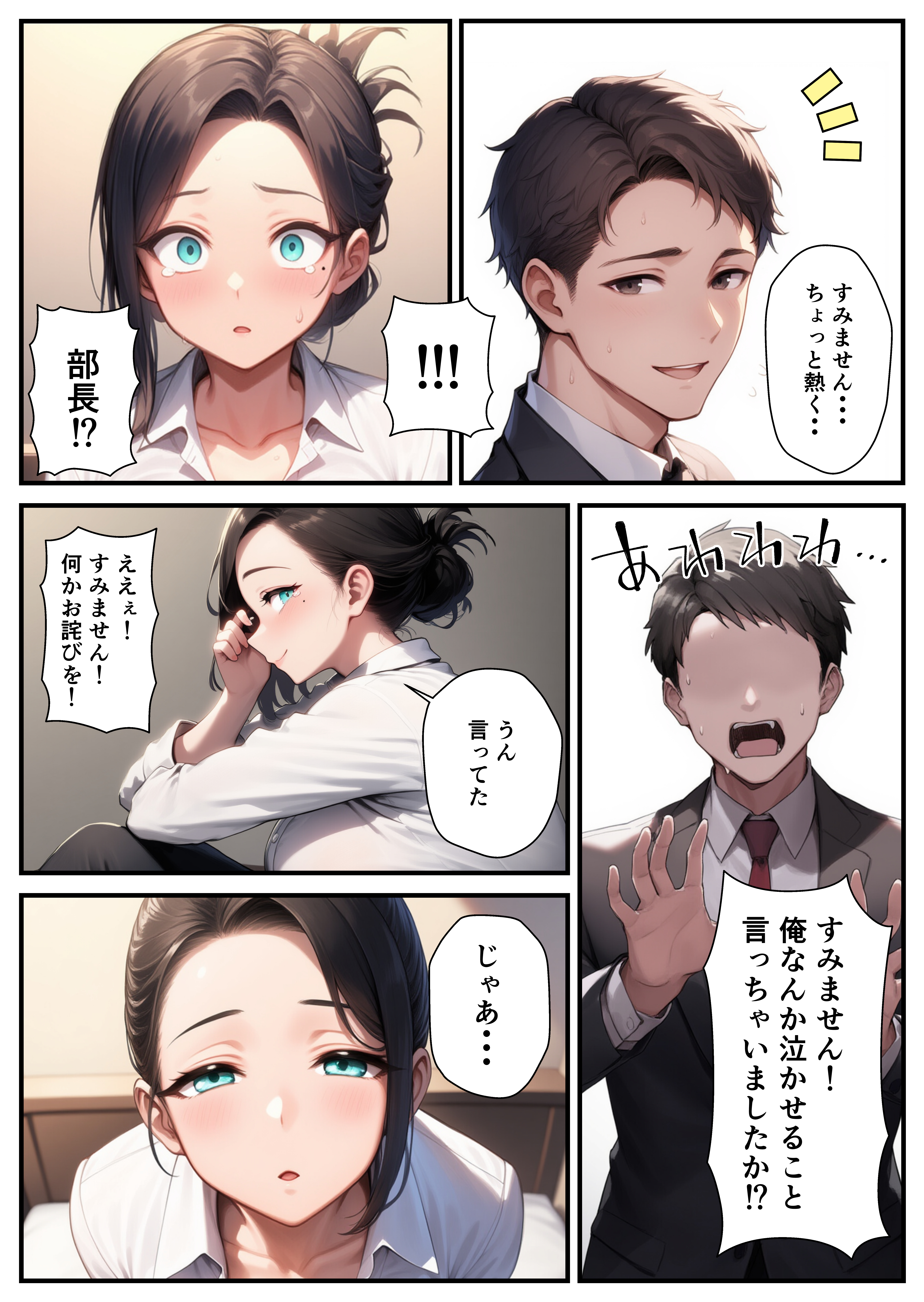 爆乳バツイチ女上司とあまあま孕ませエッチ 無料立ち読み11