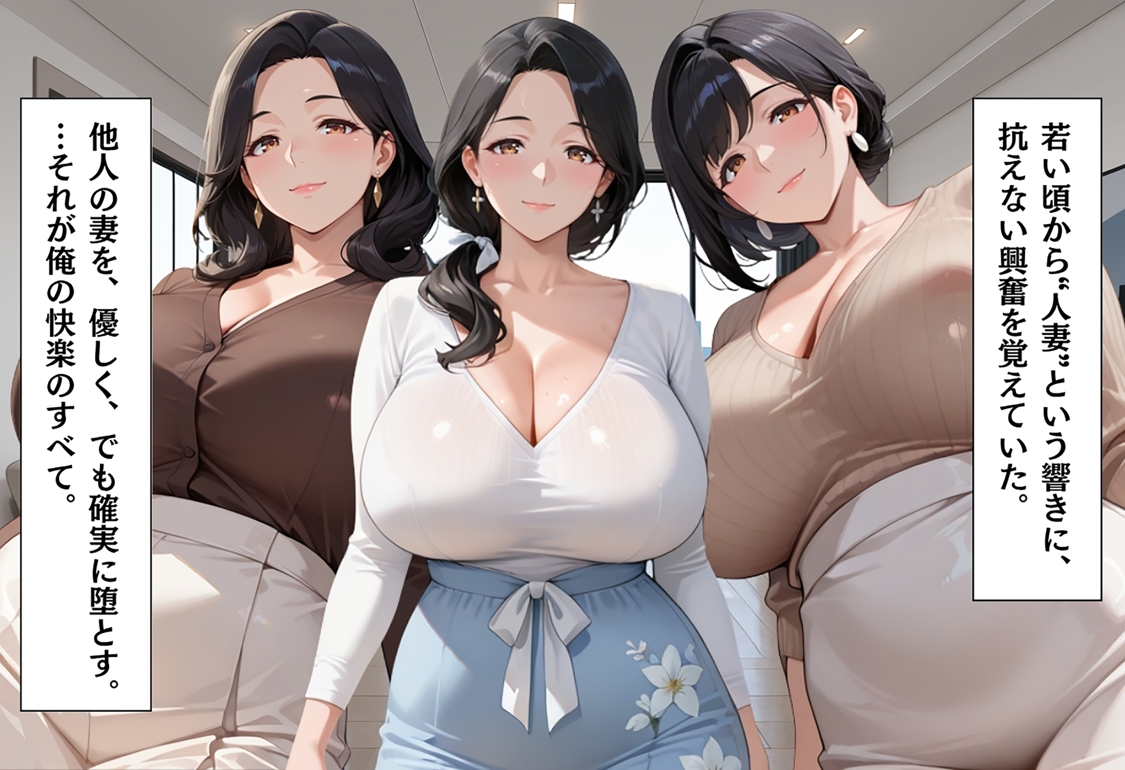 人妻キラーの俺が友達の爆乳ママを中出しで落とす話〜上品妻編〜 無料立ち読み21