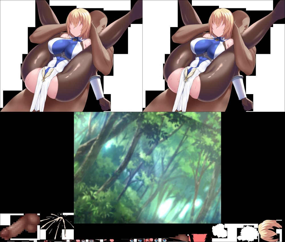 Cursed Blessing〜淫紋の精霊騎士〜 無料立ち読み330