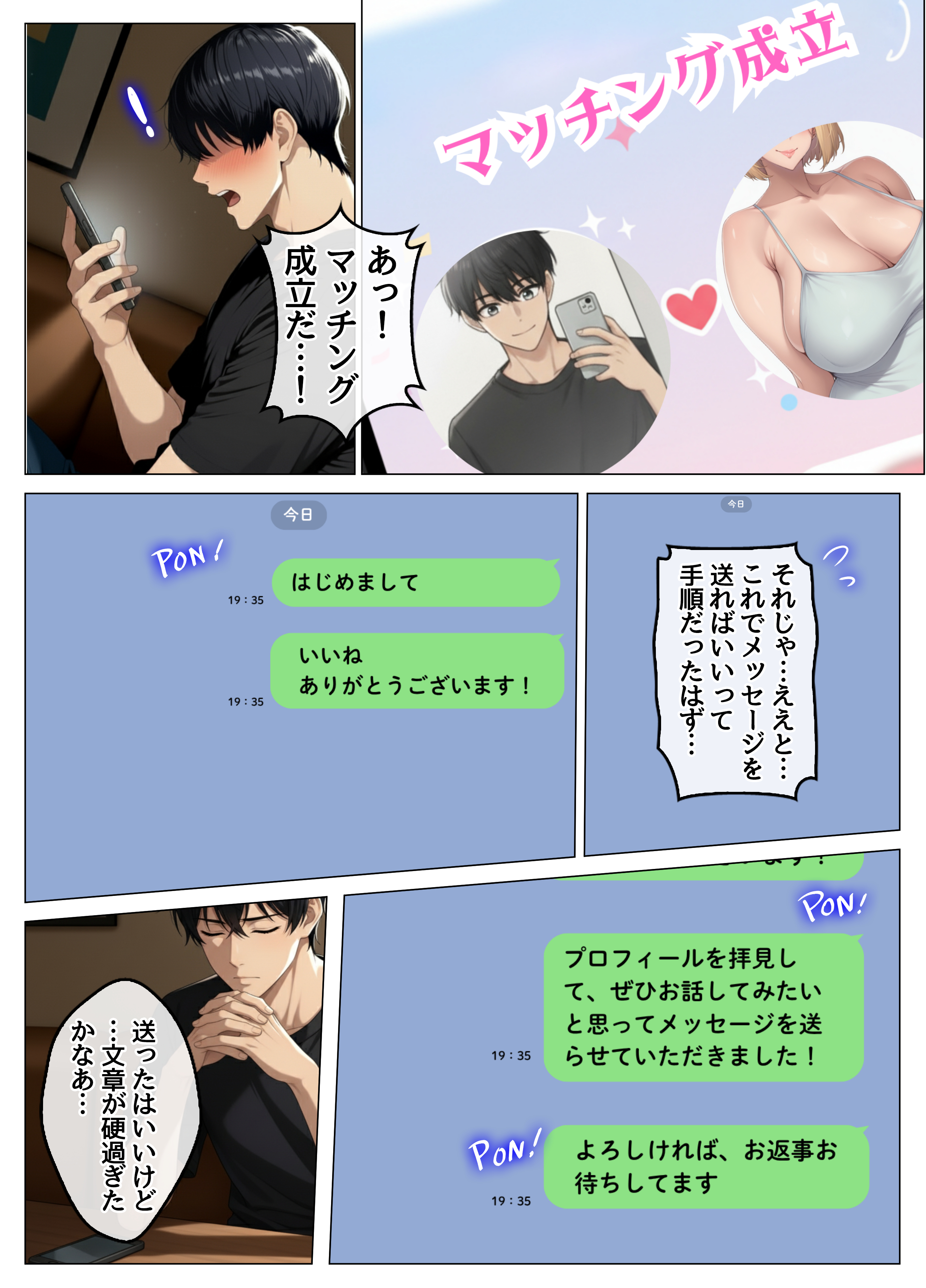 マッチングアプリで出会ったむちむち美女が、まさかの隣人で人妻だった件 無料立ち読み9
