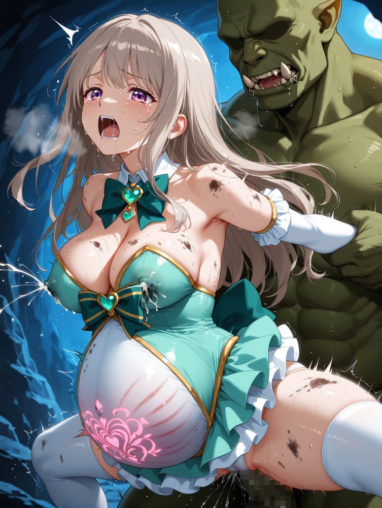 敗北魔法少女忌避受胎_04 無料立ち読み27