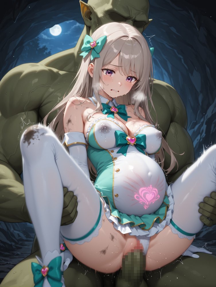 敗北魔法少女忌避受胎_04 無料立ち読み34