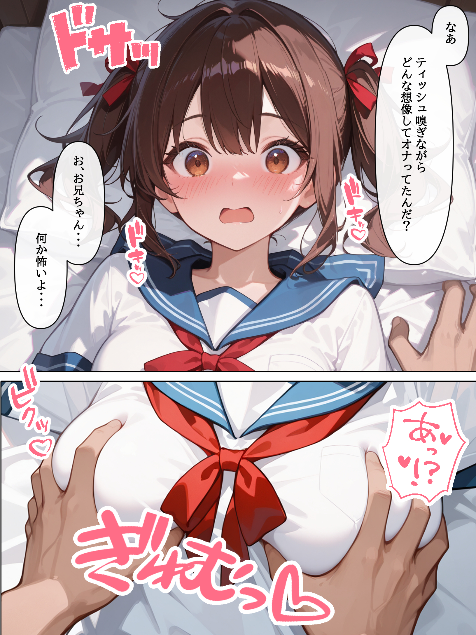 ラブドール頼んだら、妹JKが来た 無料立ち読み4