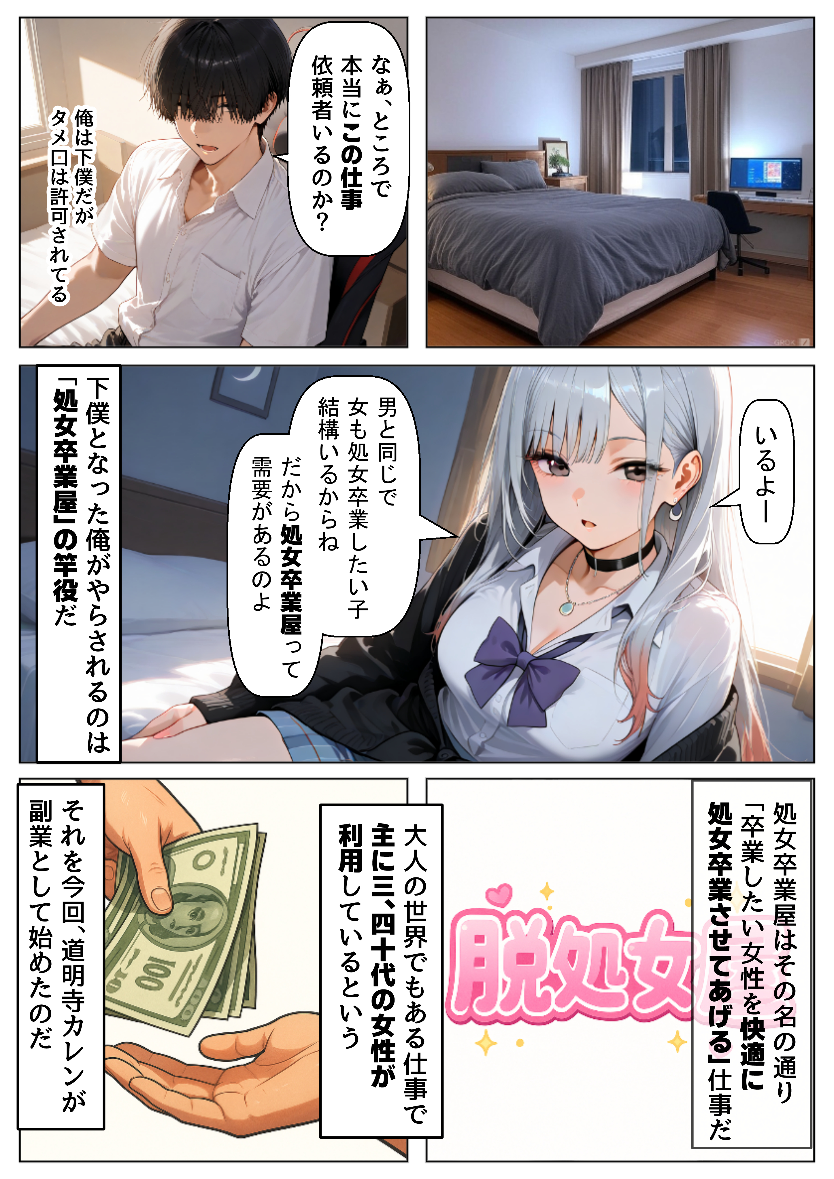 クラスで【処女卒業屋】を開業したら 無料立ち読み16