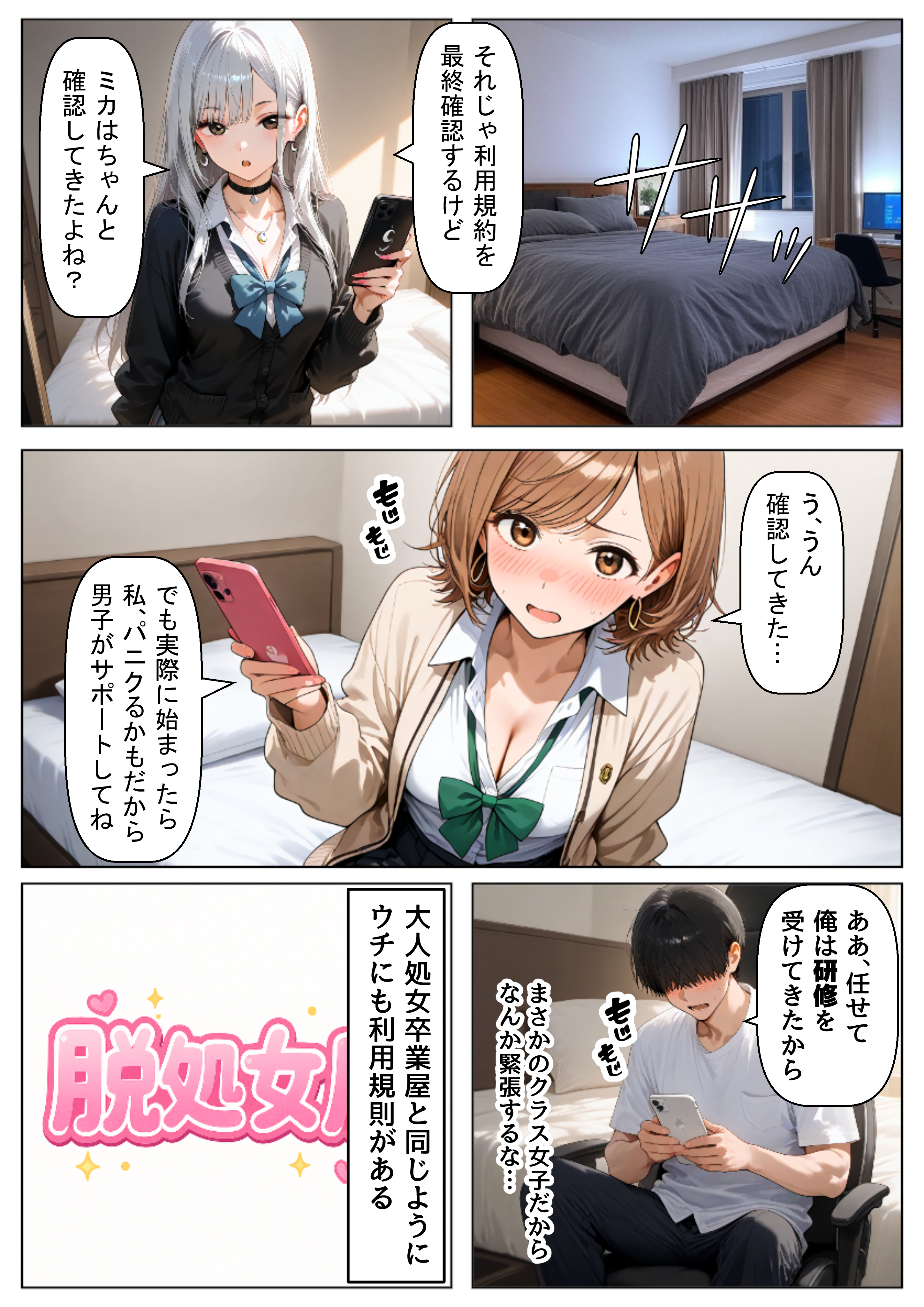 クラスで【処女卒業屋】を開業したら 無料立ち読み20