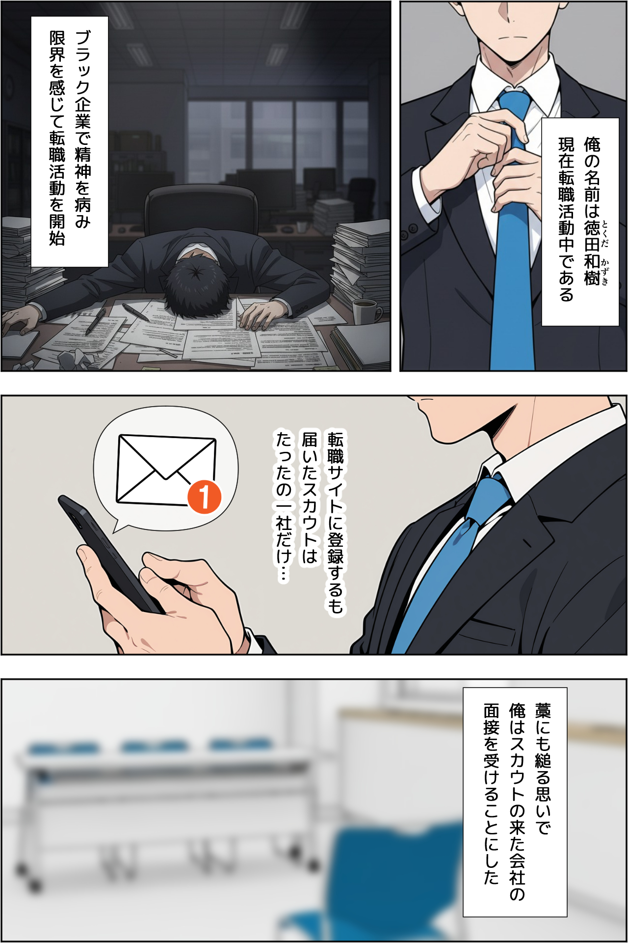 転職したら爆乳ギャル社長の性欲処理係に任命された件 無料立ち読み1