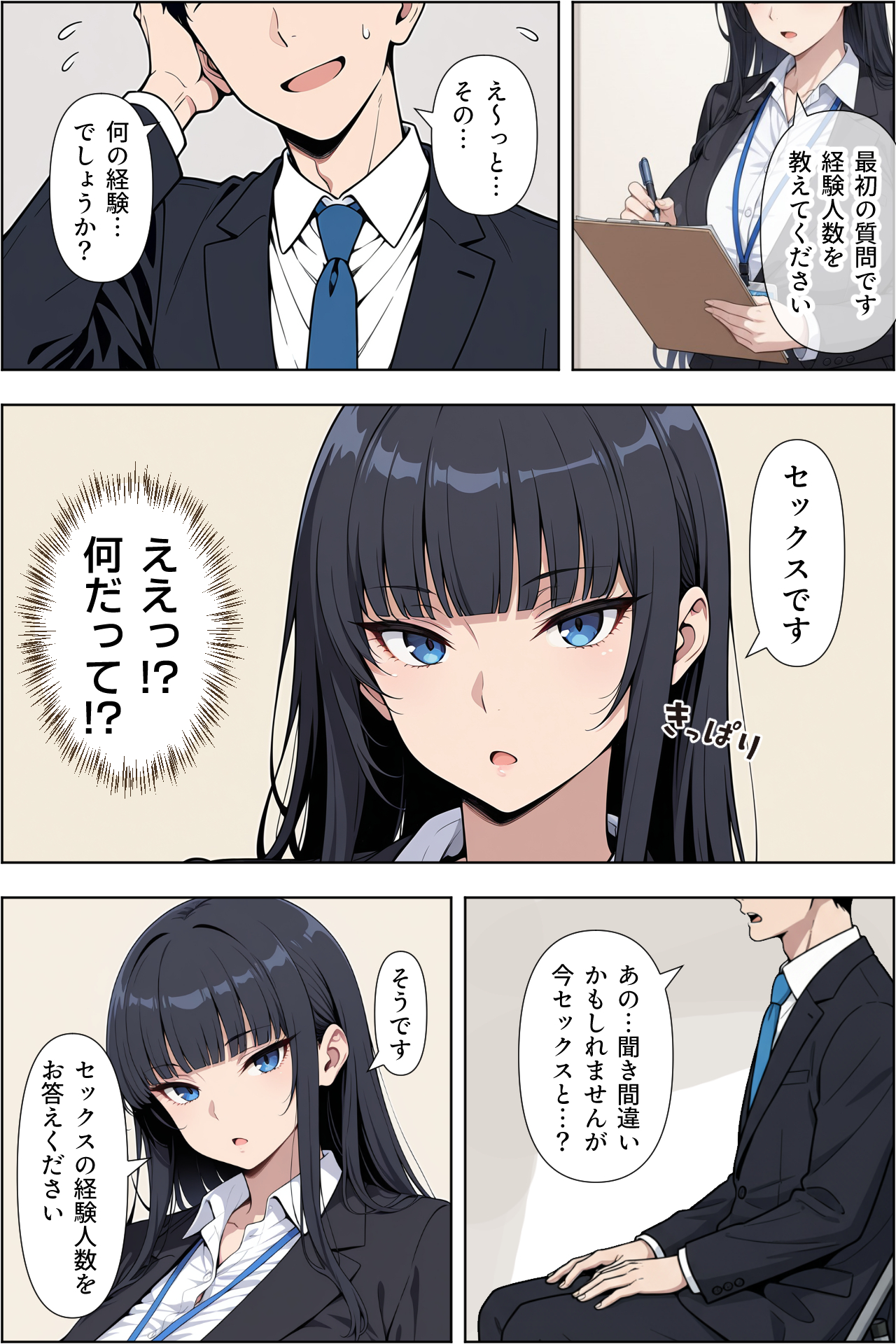 転職したら爆乳ギャル社長の性欲処理係に任命された件 無料立ち読み3