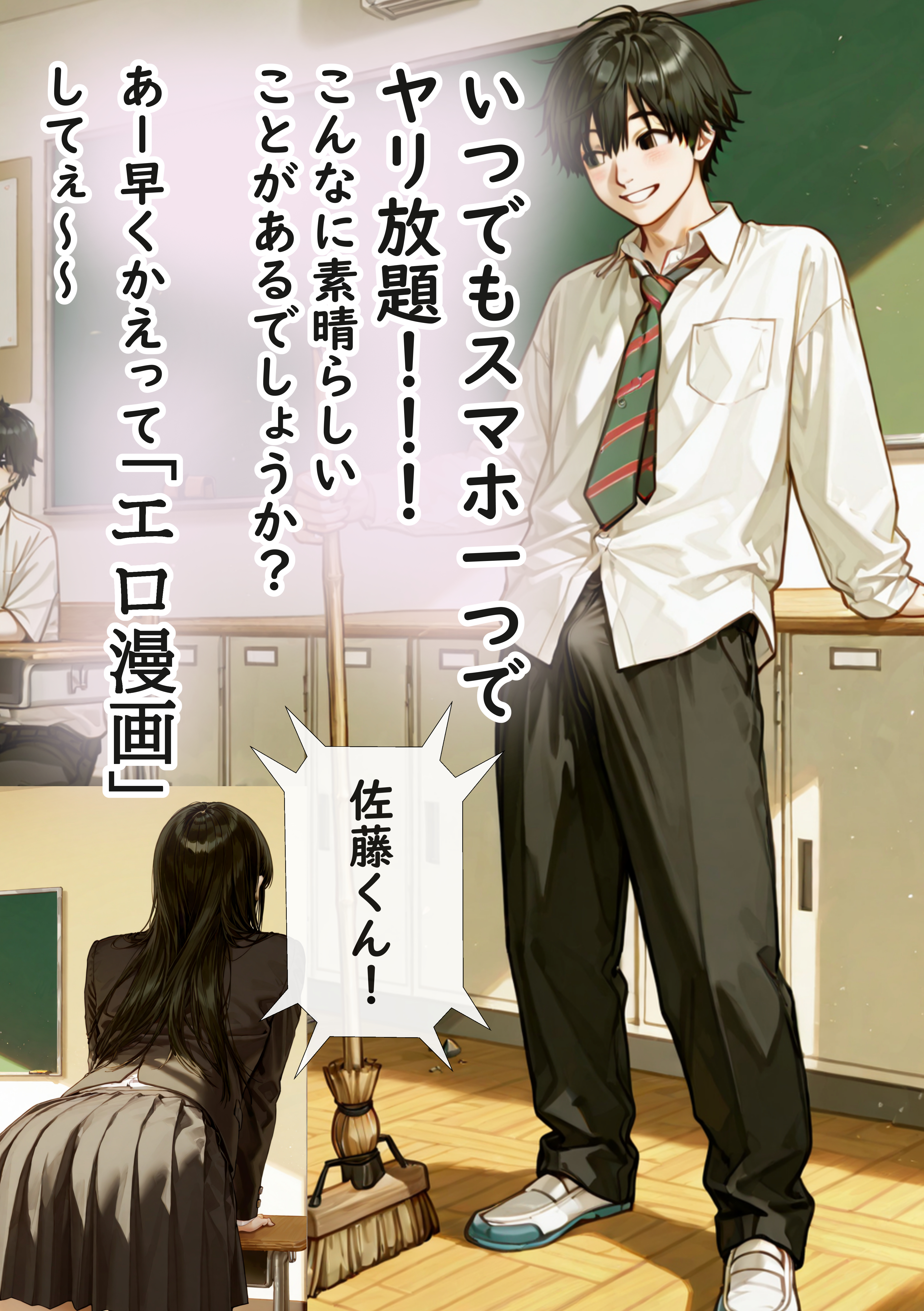 クラスの風紀委員長と催〇中出し撮影会 無料立ち読み5