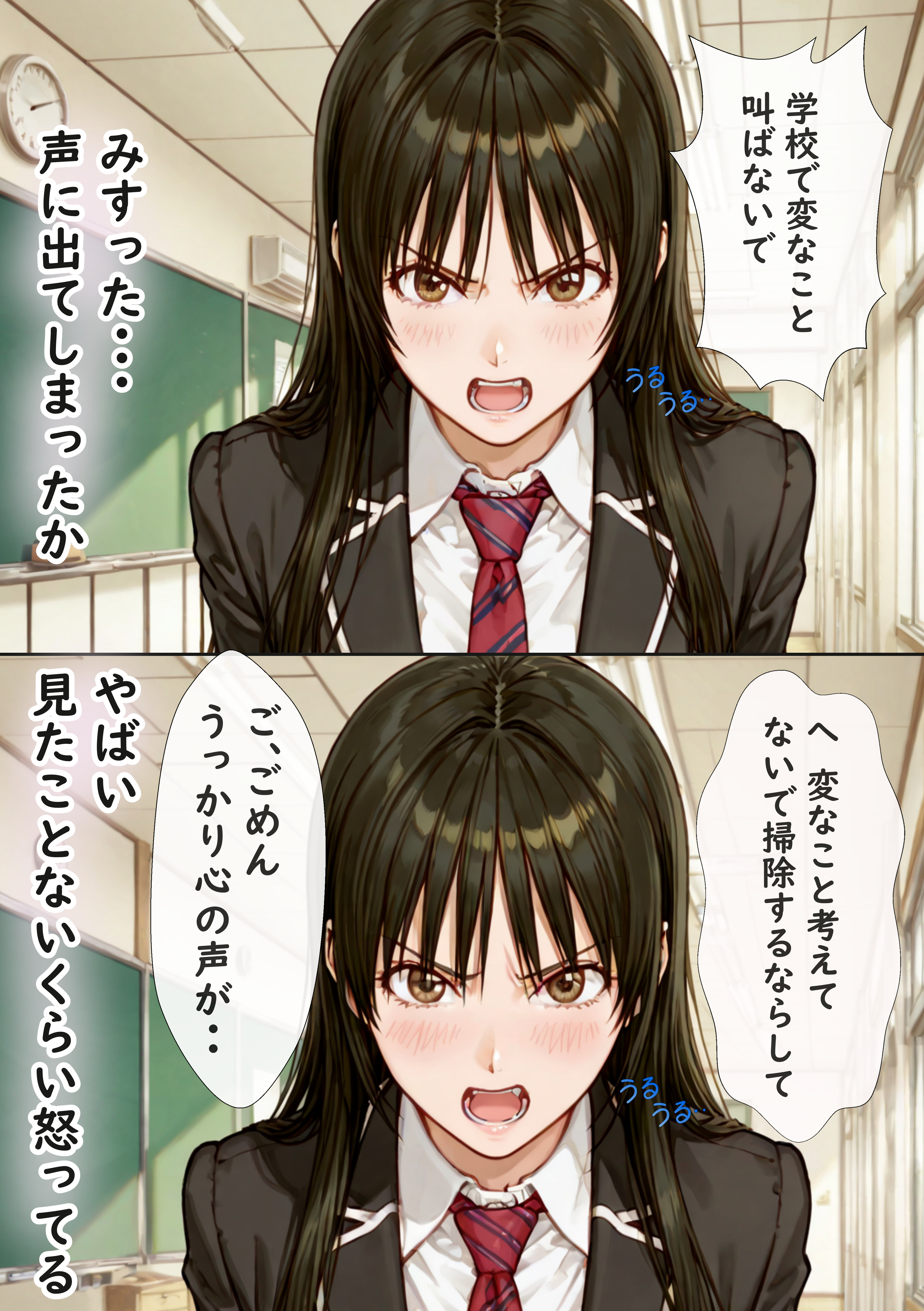 クラスの風紀委員長と催〇中出し撮影会 無料立ち読み7