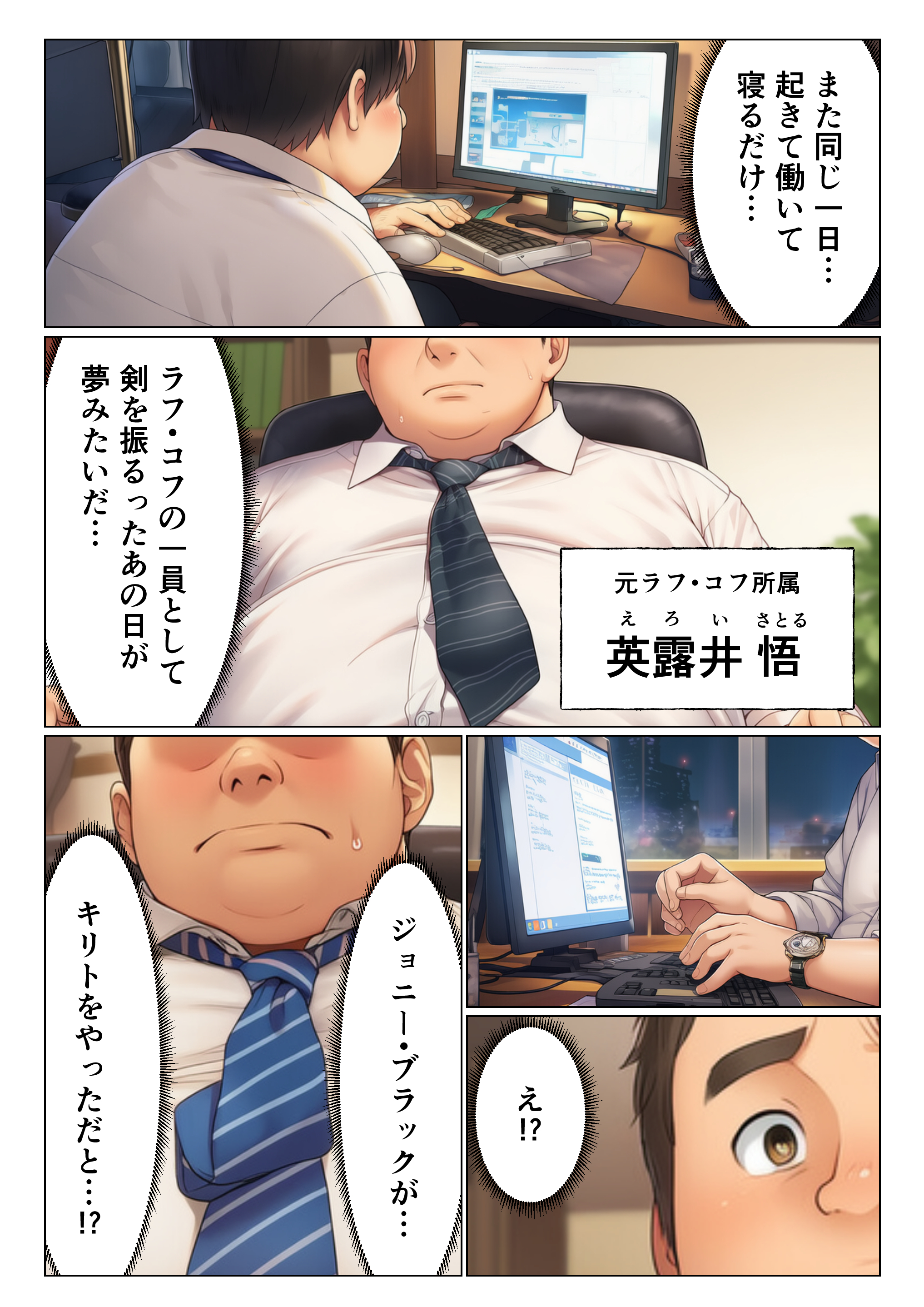 ヒロイン全員寝取られ快楽堕ち！ハーレム大乱交【ソード◯ート・オンライン編（SA◯編）】 無料立ち読み2
