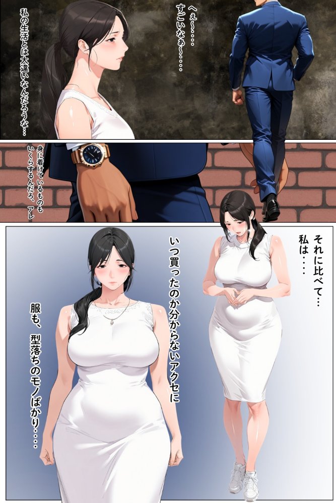 タワマン界隈 低階層主婦は高階層男に買われる。 無料立ち読み18