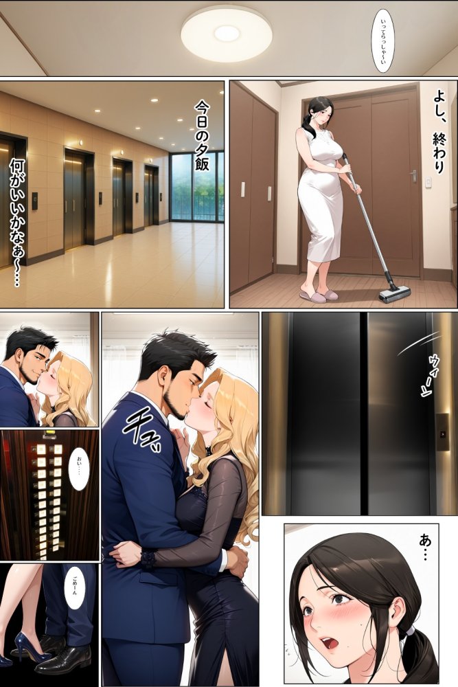 タワマン界隈 低階層主婦は高階層男に買われる。 無料立ち読み19