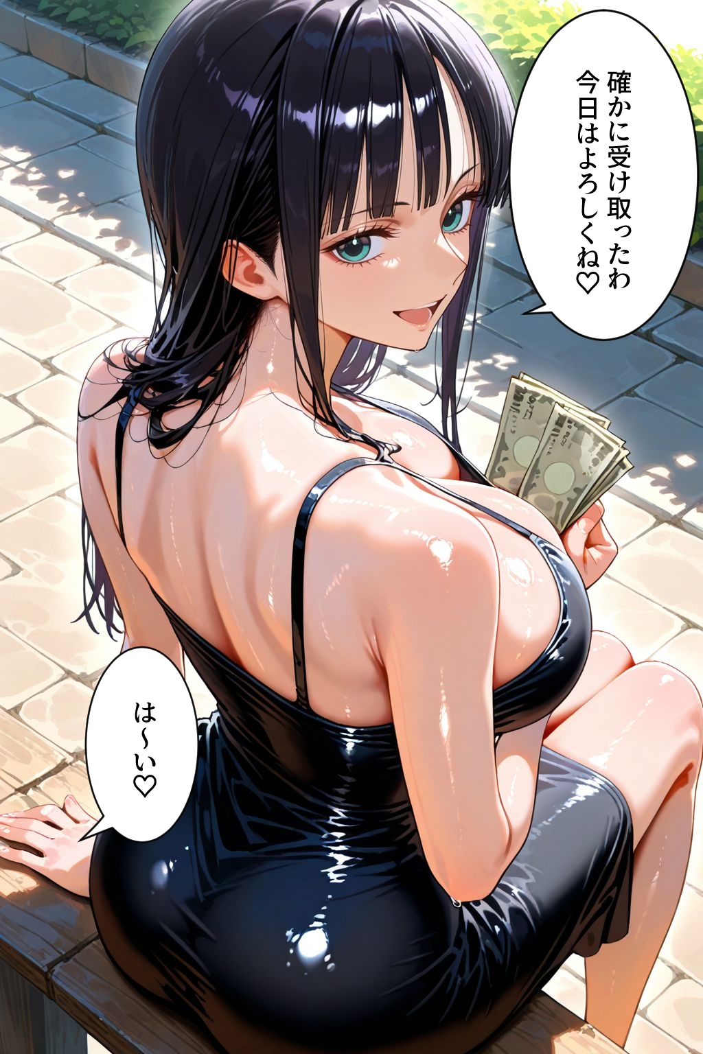 パパ活女子のイキすぎ報酬事情〜ワ〇ピース ロビン編〜 無料立ち読み2