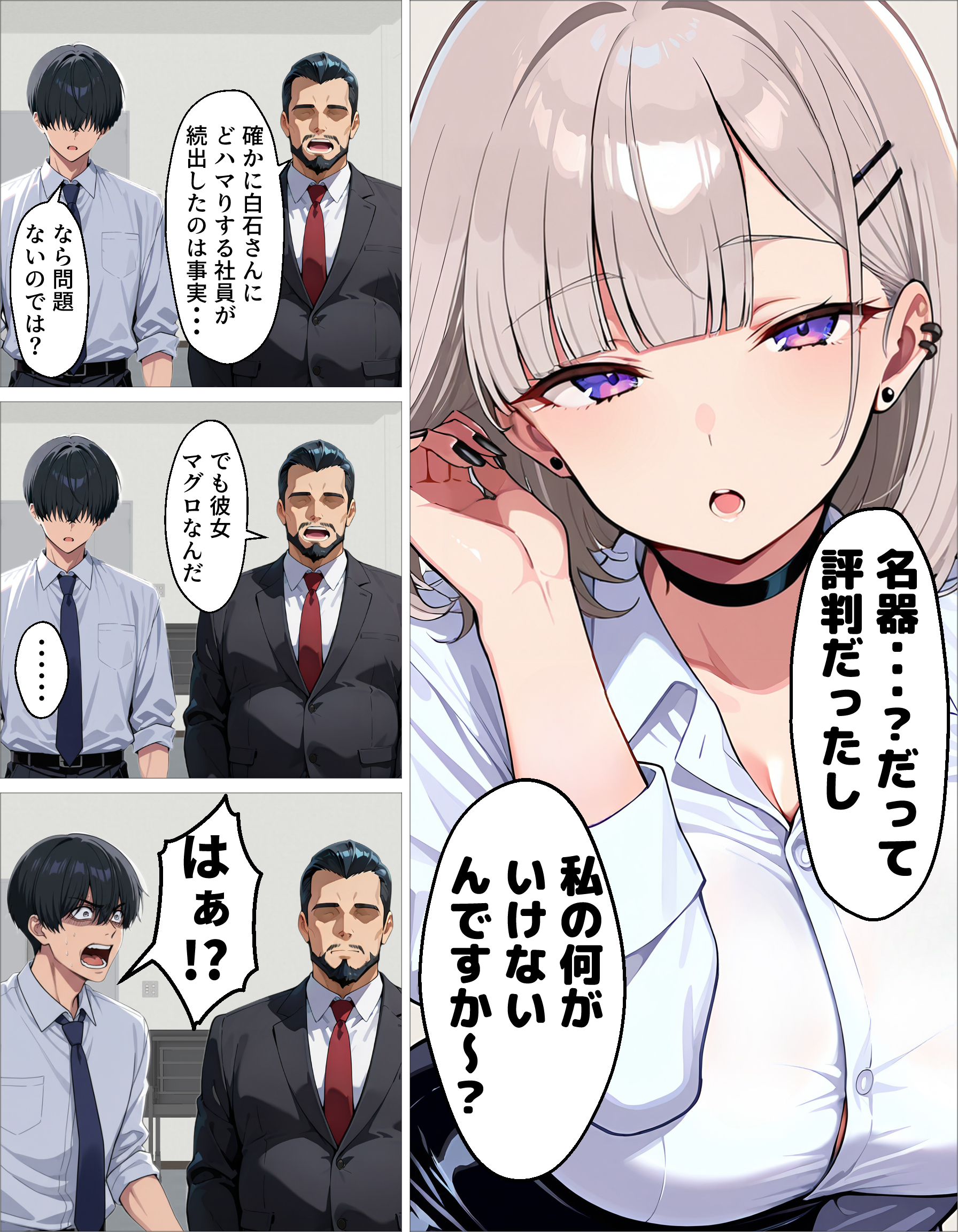 新卒のダウナーギャルが「だる…」って言いながら搾精してくれる話 無料立ち読み9