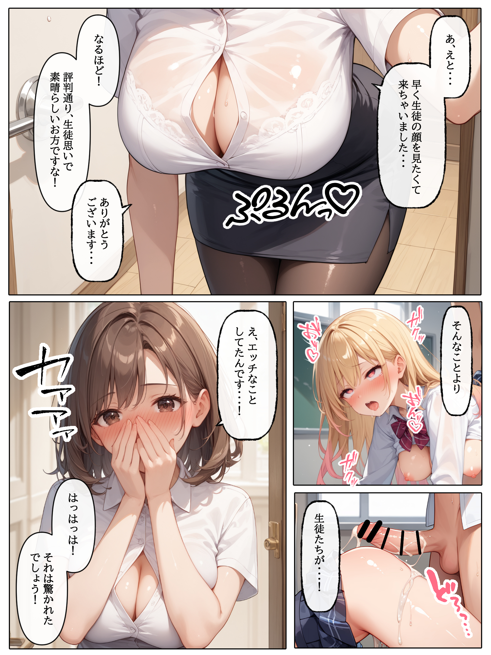 【コミック版】性処理学園〜総集編・全318P〜 無料立ち読み106
