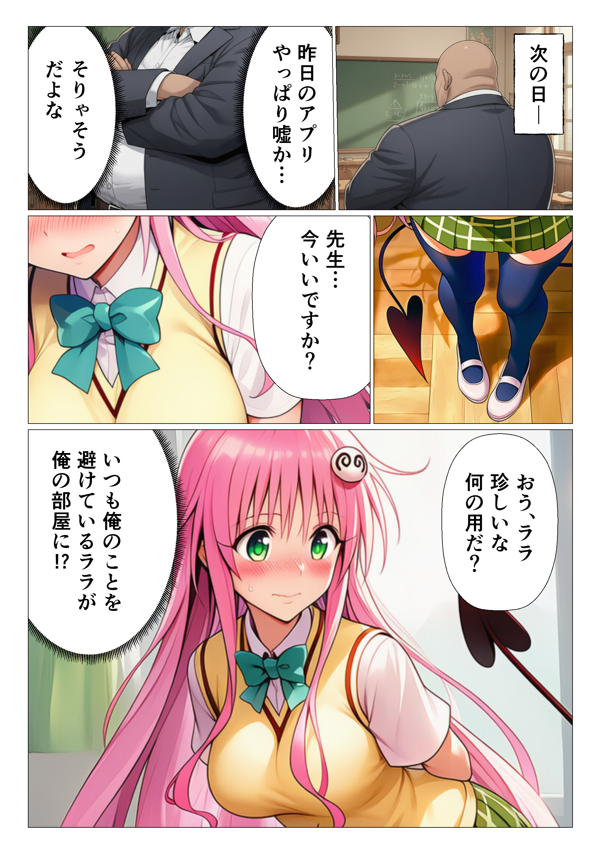 もし女子生徒全員が先生の性活指導を受けるのが常識になったら【ToL◯VEる編】 無料立ち読み5
