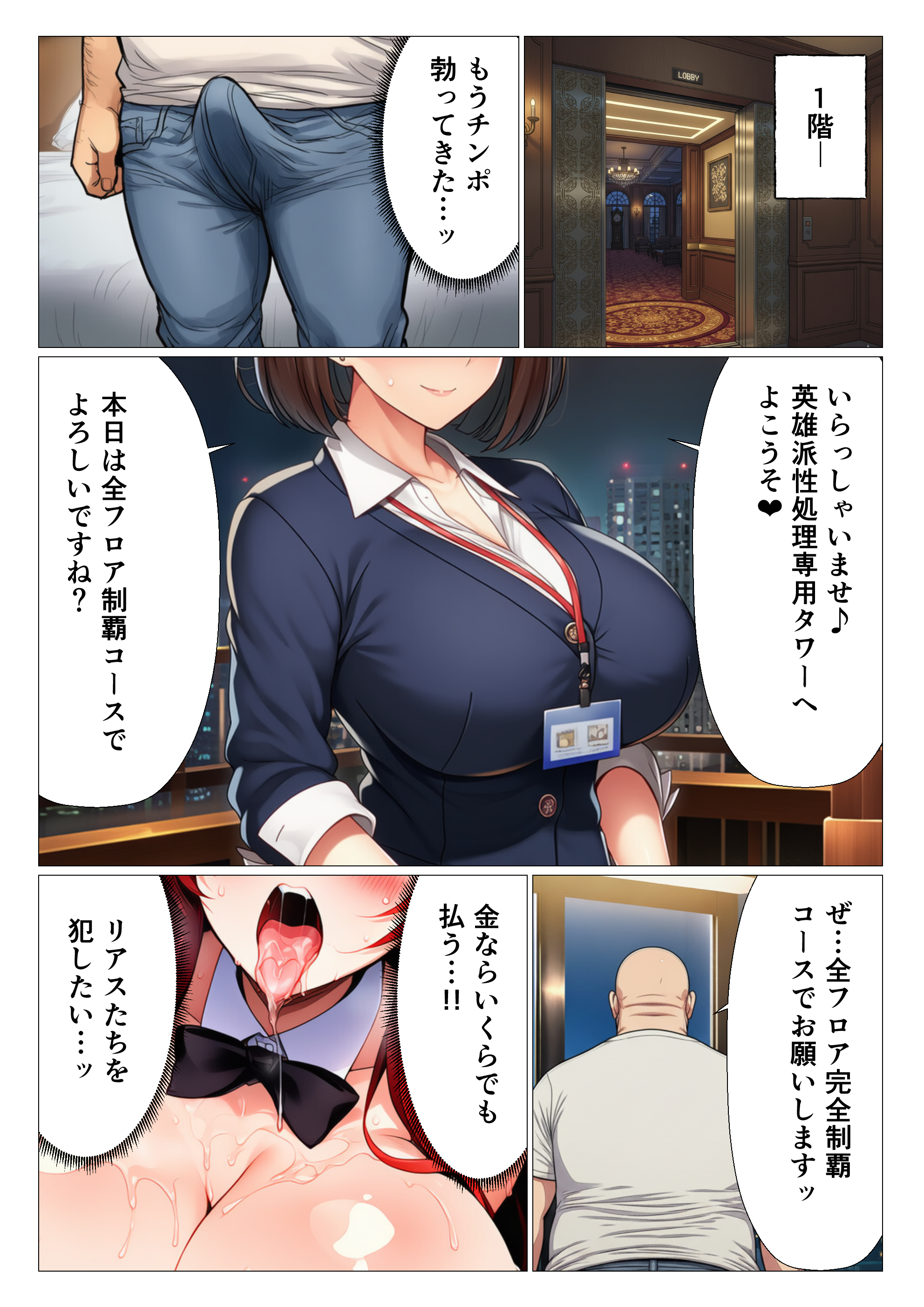 ハ◯スクールH×S 裏風俗編 〜闇に堕ちたヒロインたち〜 無料立ち読み2