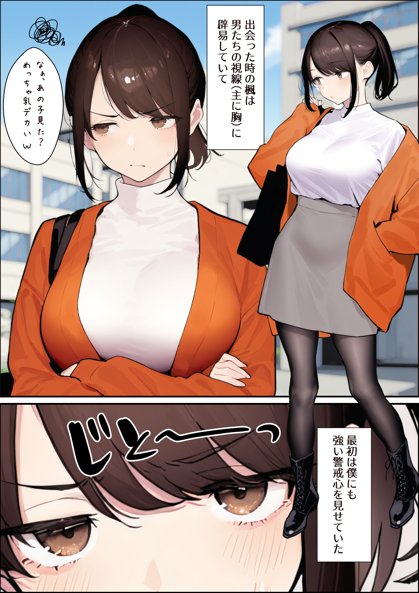 クリスマスプレゼントは寝取られでお願いします！  誰もが羨むHカップ彼女が絶倫チンポでイキ狂い 無料立ち読み4