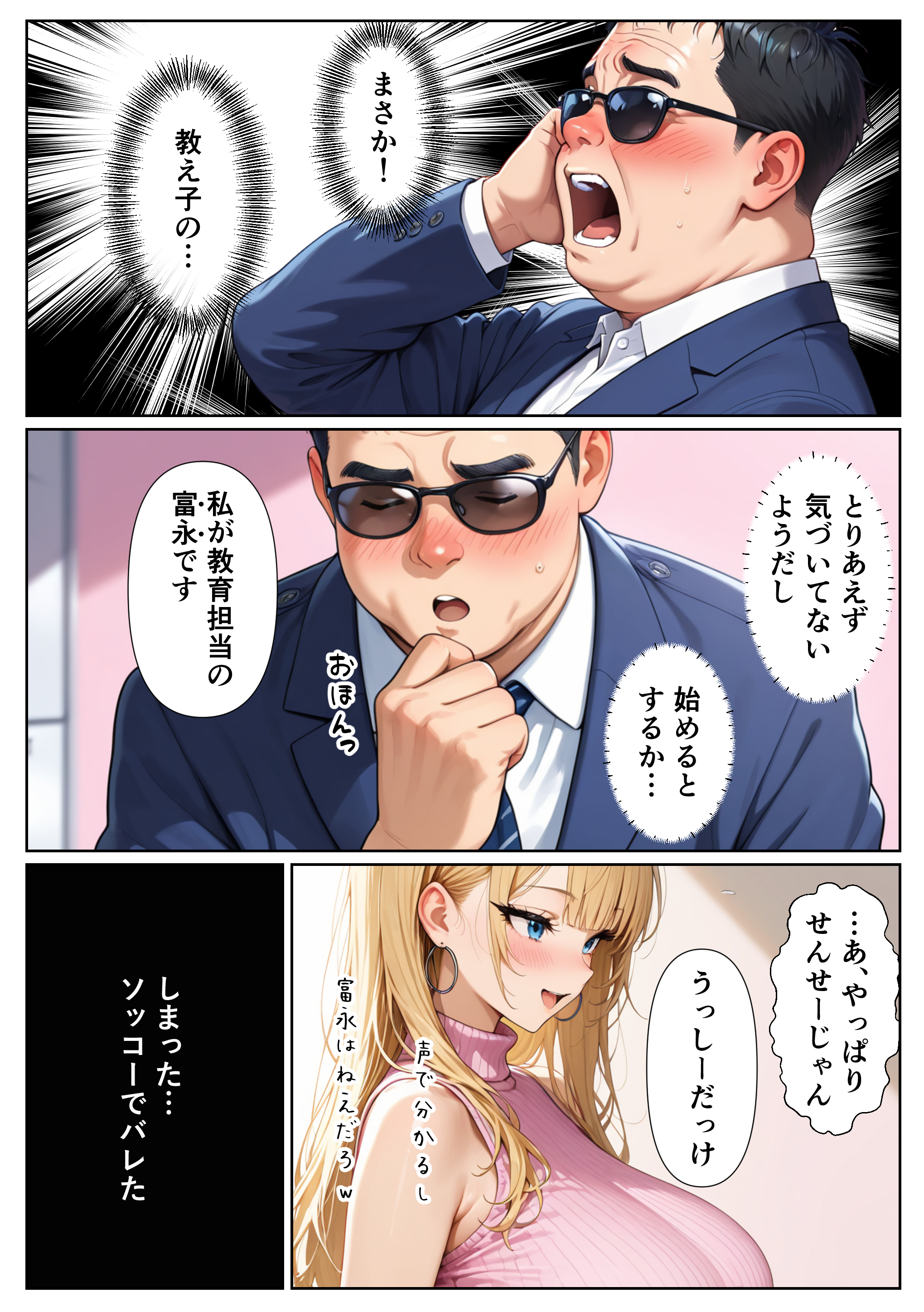 デリヘル嬢になった生意気なギャル 禁断の性指導でわからせた話 無料立ち読み7