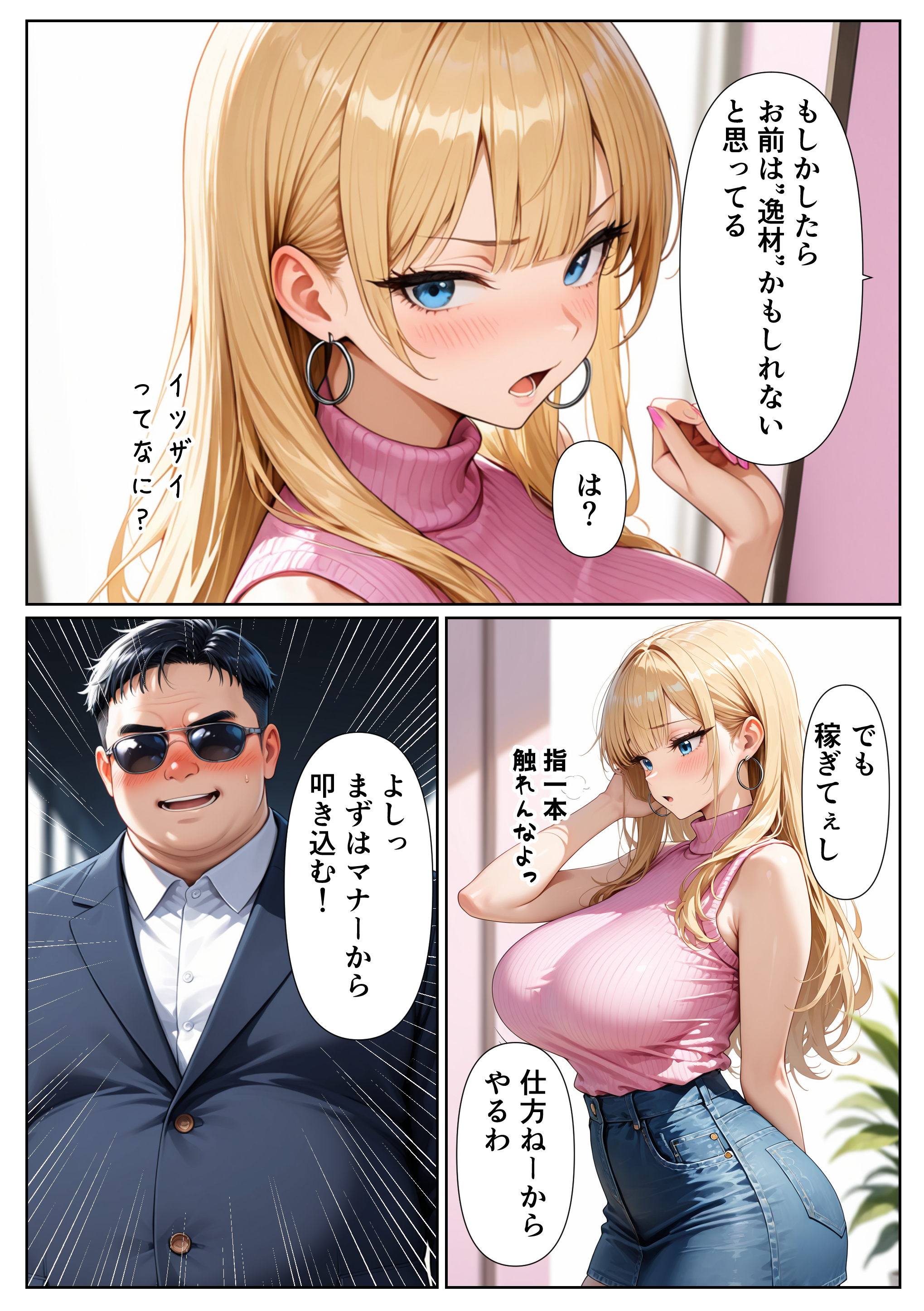 デリヘル嬢になった生意気なギャル 禁断の性指導でわからせた話 無料立ち読み11