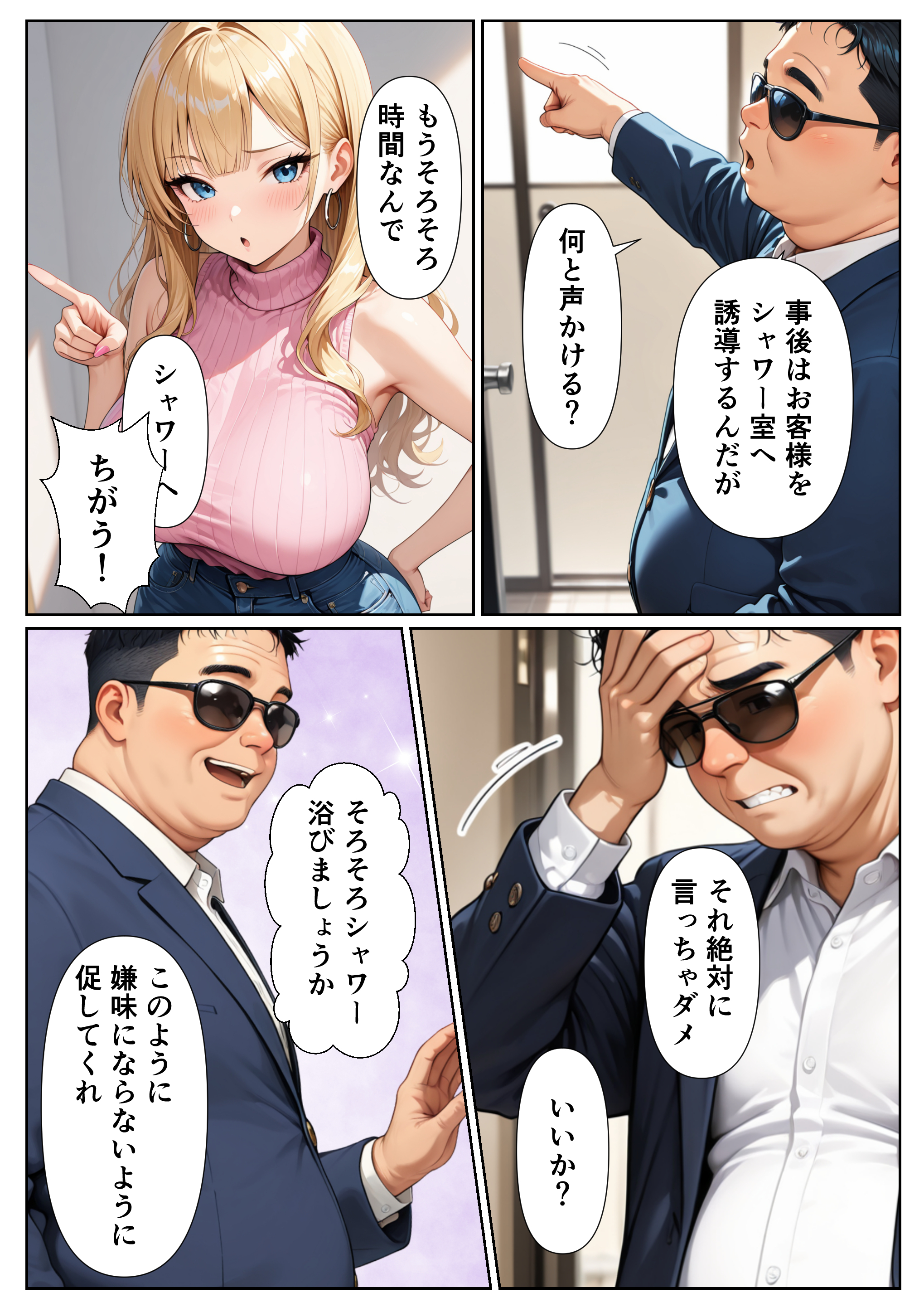 デリヘル嬢になった生意気なギャル 禁断の性指導でわからせた話 無料立ち読み13
