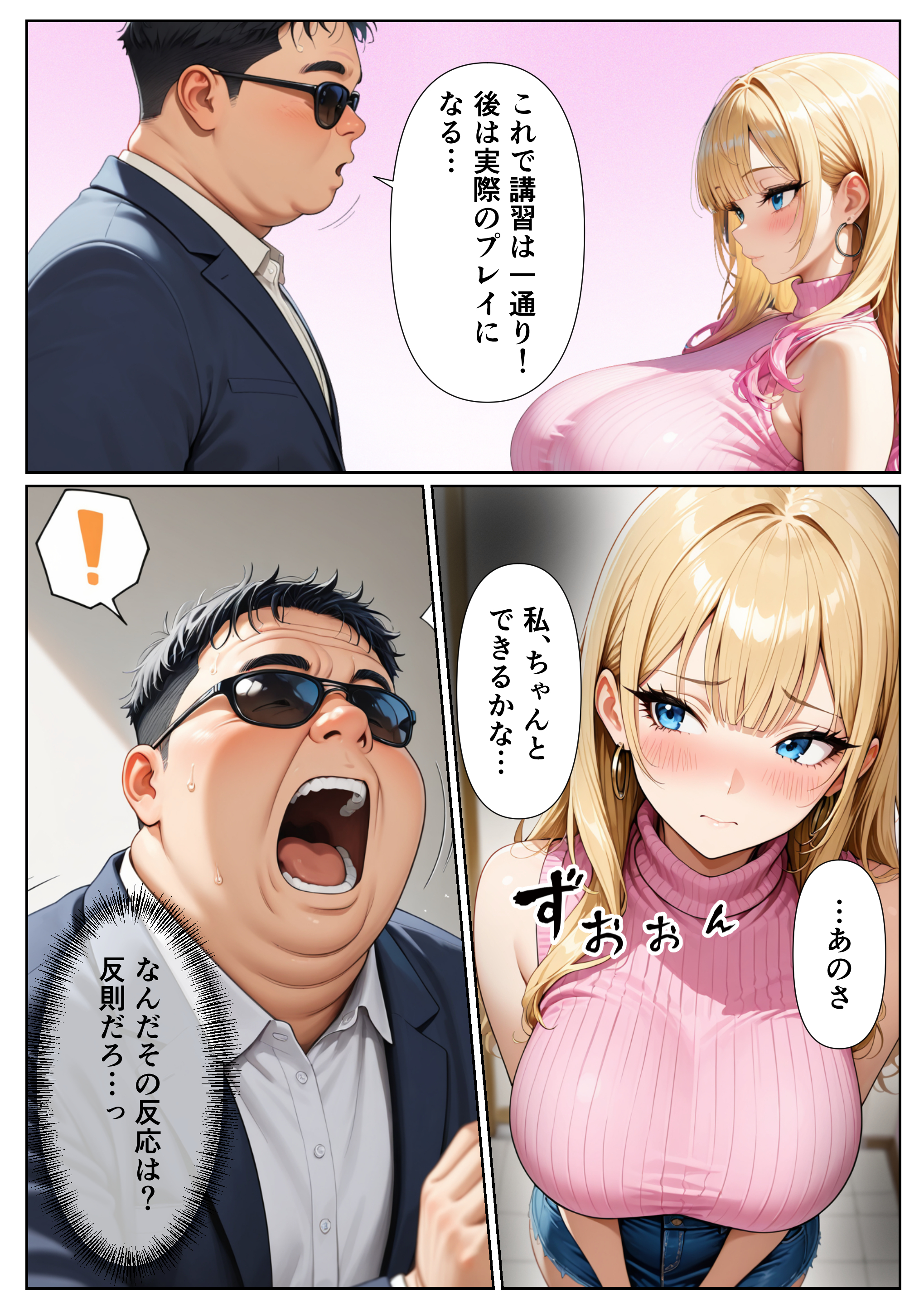 デリヘル嬢になった生意気なギャル 禁断の性指導でわからせた話 無料立ち読み15
