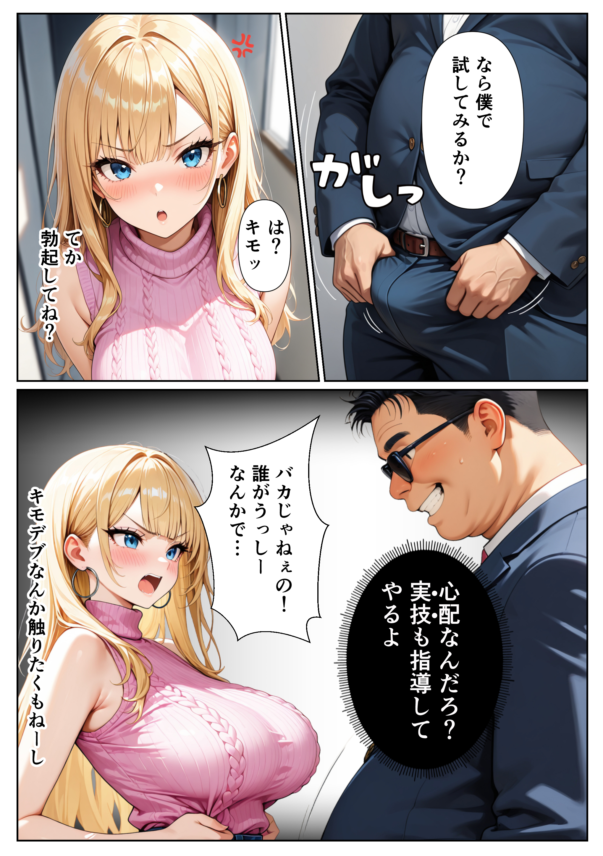 デリヘル嬢になった生意気なギャル 禁断の性指導でわからせた話 無料立ち読み16