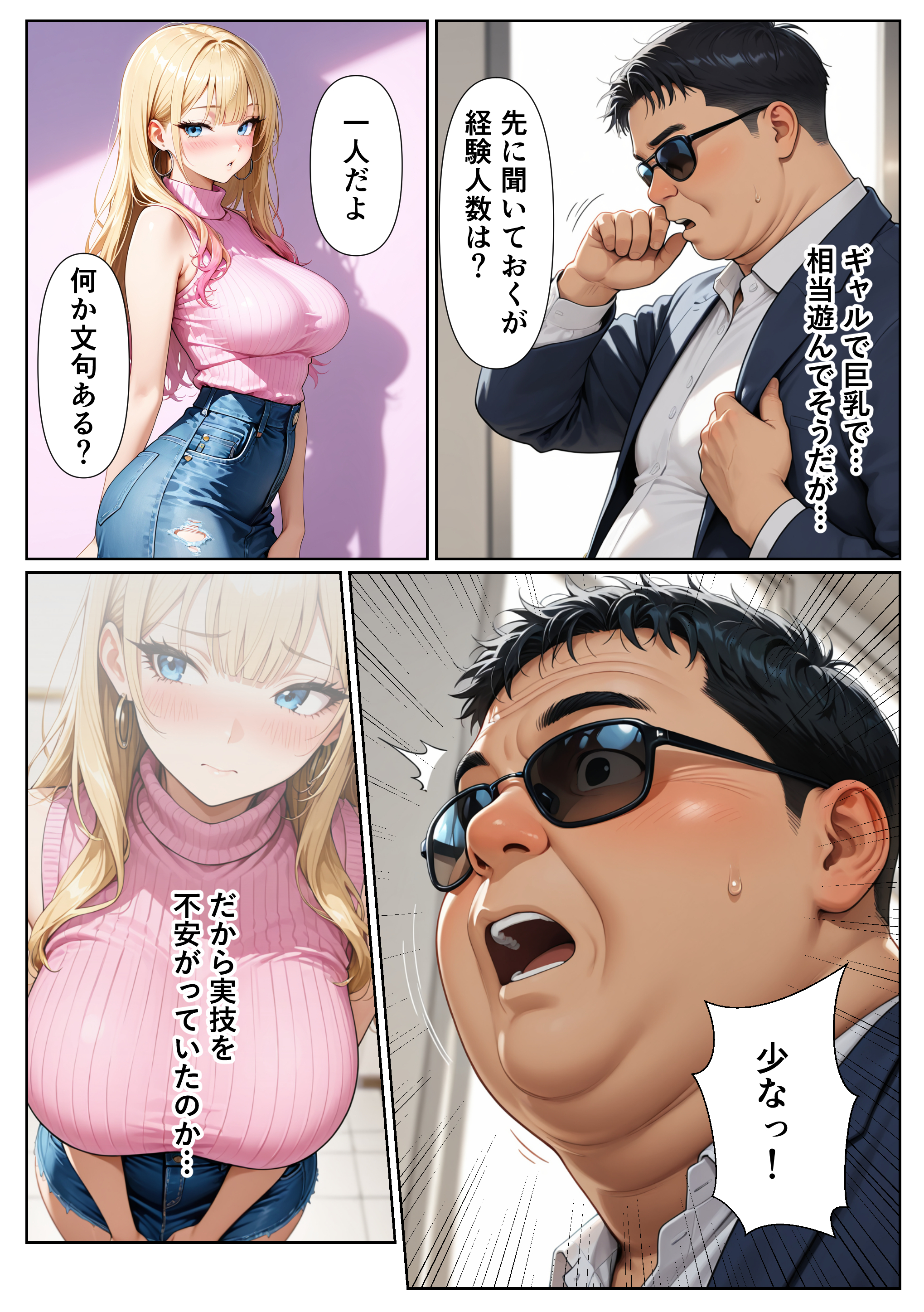 デリヘル嬢になった生意気なギャル 禁断の性指導でわからせた話 無料立ち読み18