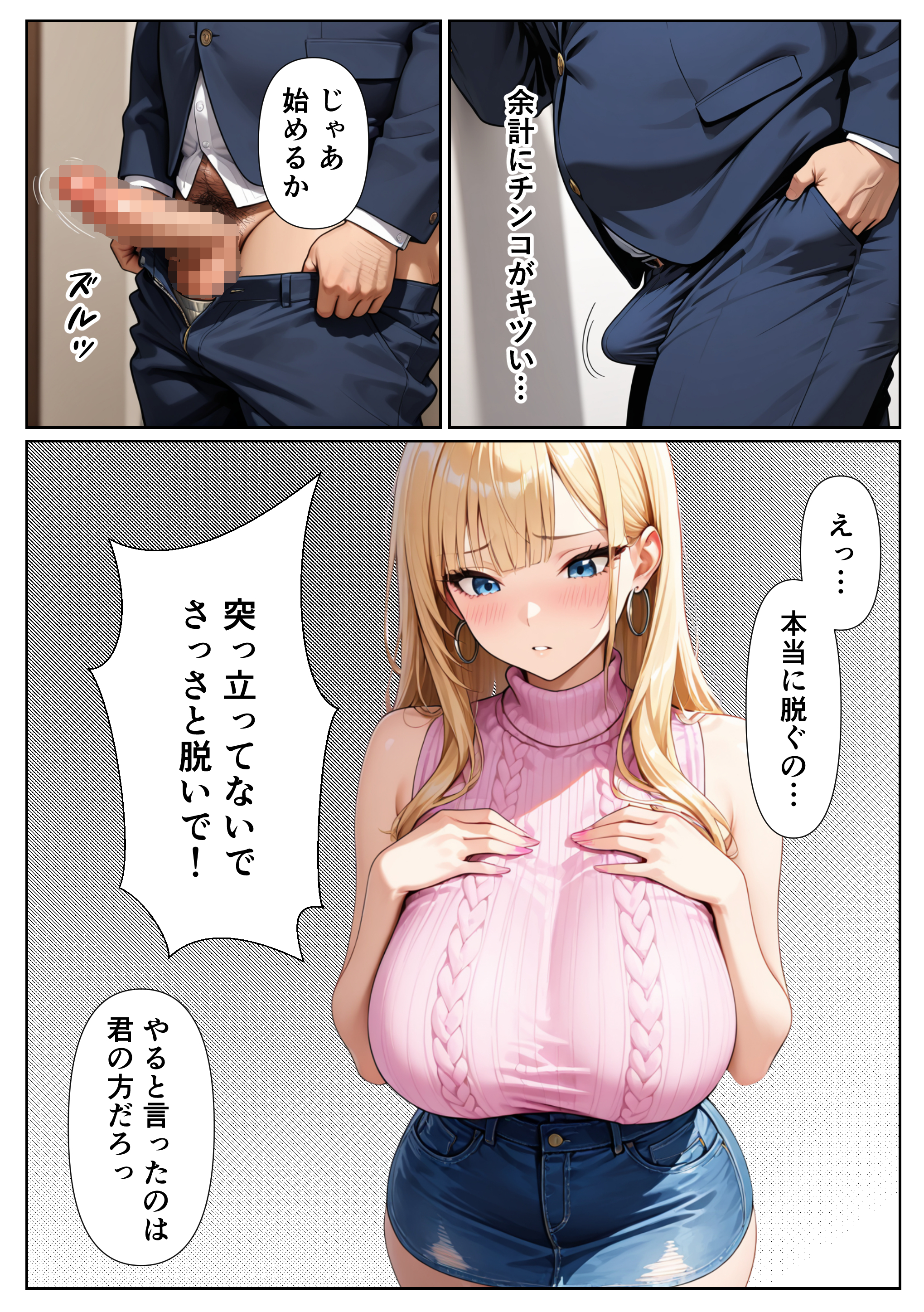 デリヘル嬢になった生意気なギャル 禁断の性指導でわからせた話 無料立ち読み19