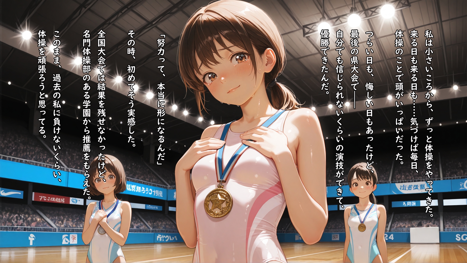 推薦で入部した新体操部の先輩に性玩具として敏感な性感帯を弄ばれ何回イってもやめてもらえない女の子 無料立ち読み1