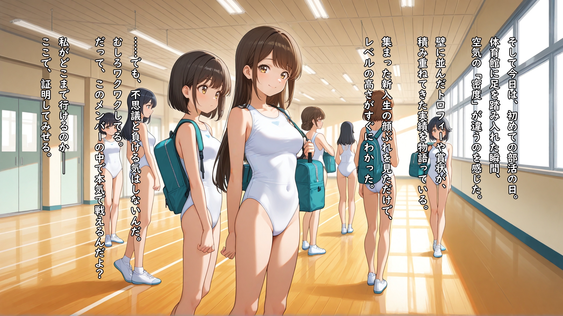 推薦で入部した新体操部の先輩に性玩具として敏感な性感帯を弄ばれ何回イってもやめてもらえない女の子 無料立ち読み2