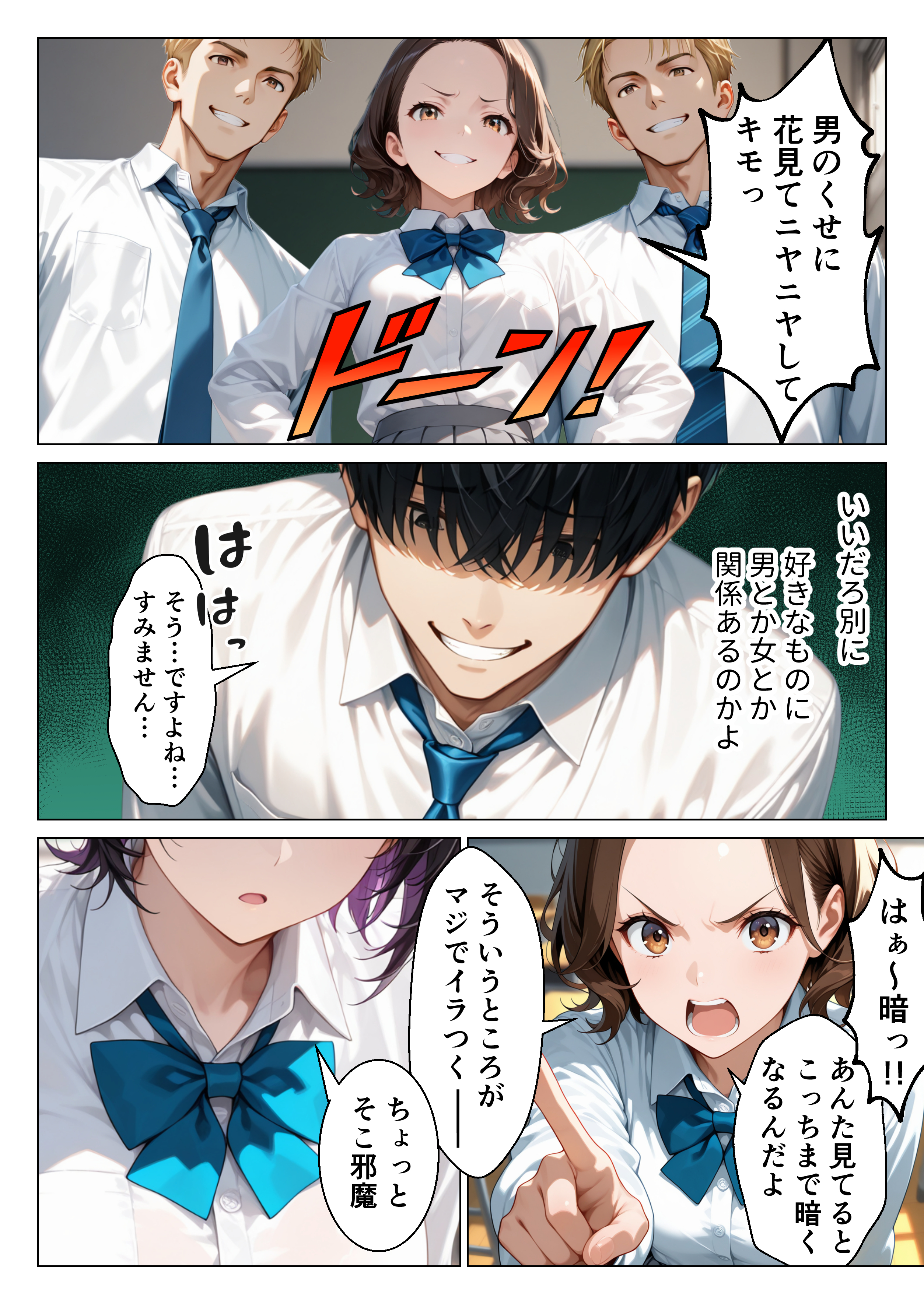 クールギャルと付き合うことになった童貞の僕が本能むき出し中出しセックスする話 無料立ち読み2