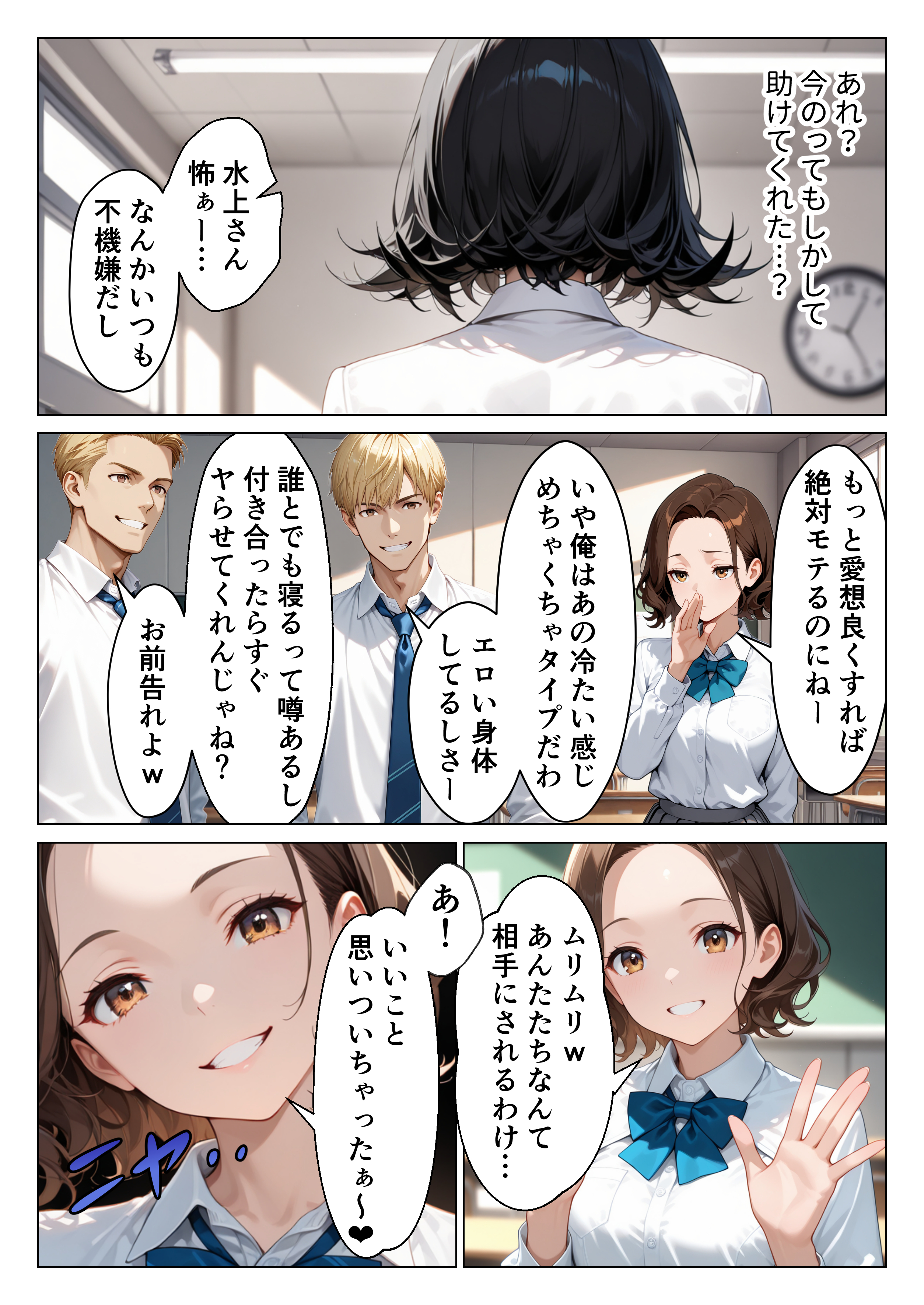 クールギャルと付き合うことになった童貞の僕が本能むき出し中出しセックスする話 無料立ち読み4