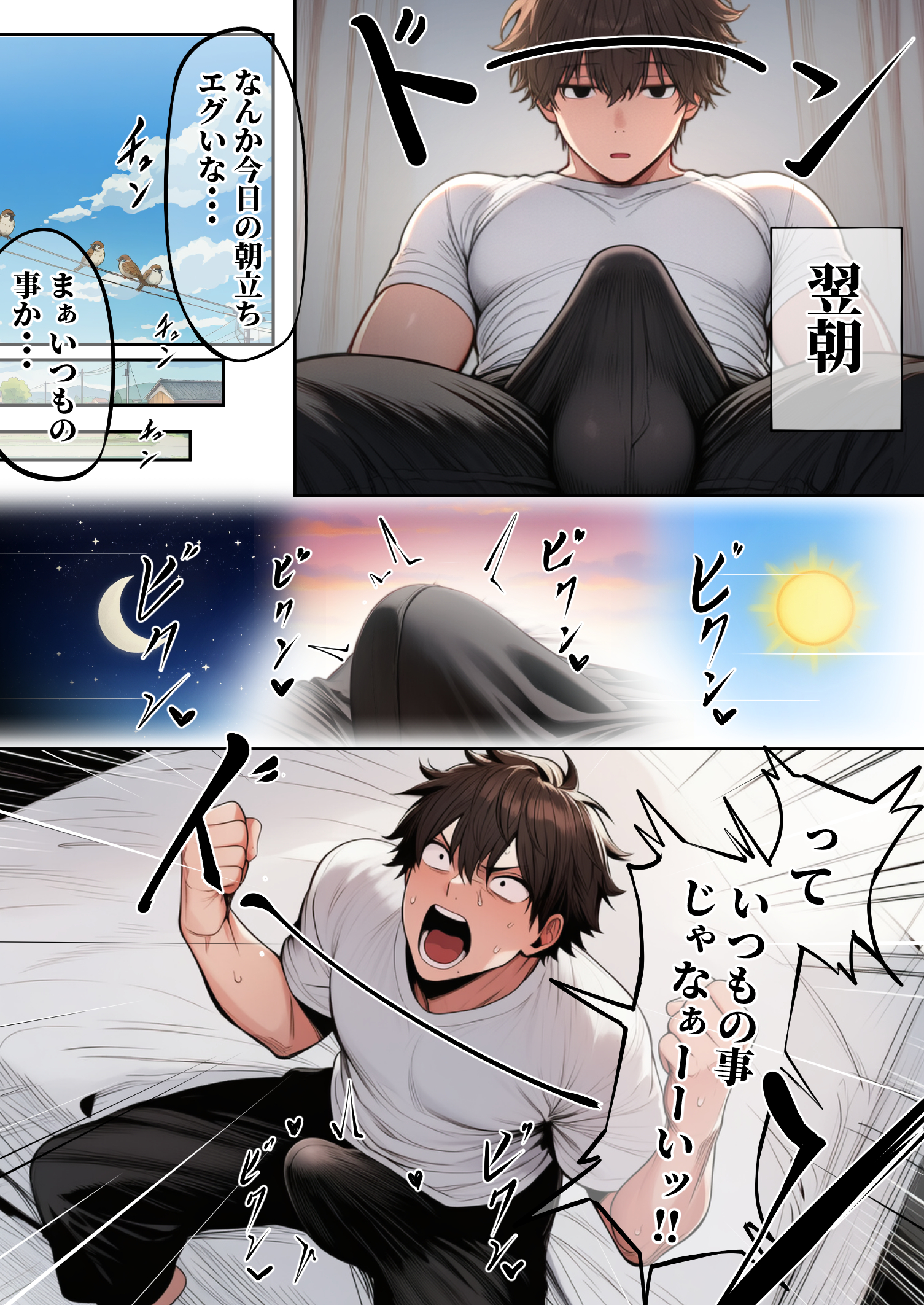 ―勃起ウイルスー カルテ1 〜理想の女とセックスするまで勃起が収まらないBウイルスに感染した童貞の診療録〜 無料立ち読み3