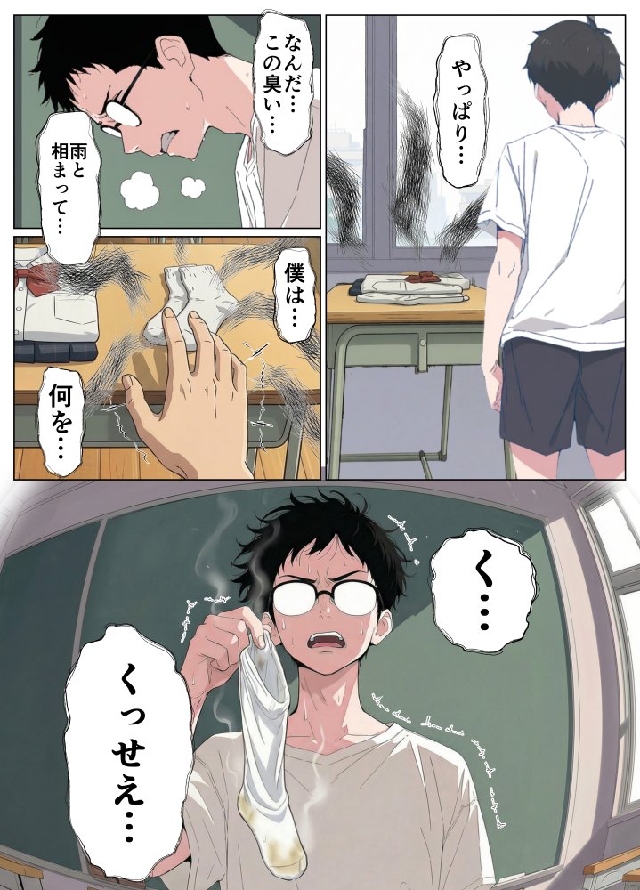 気になるニオイの委員長 無料立ち読み10