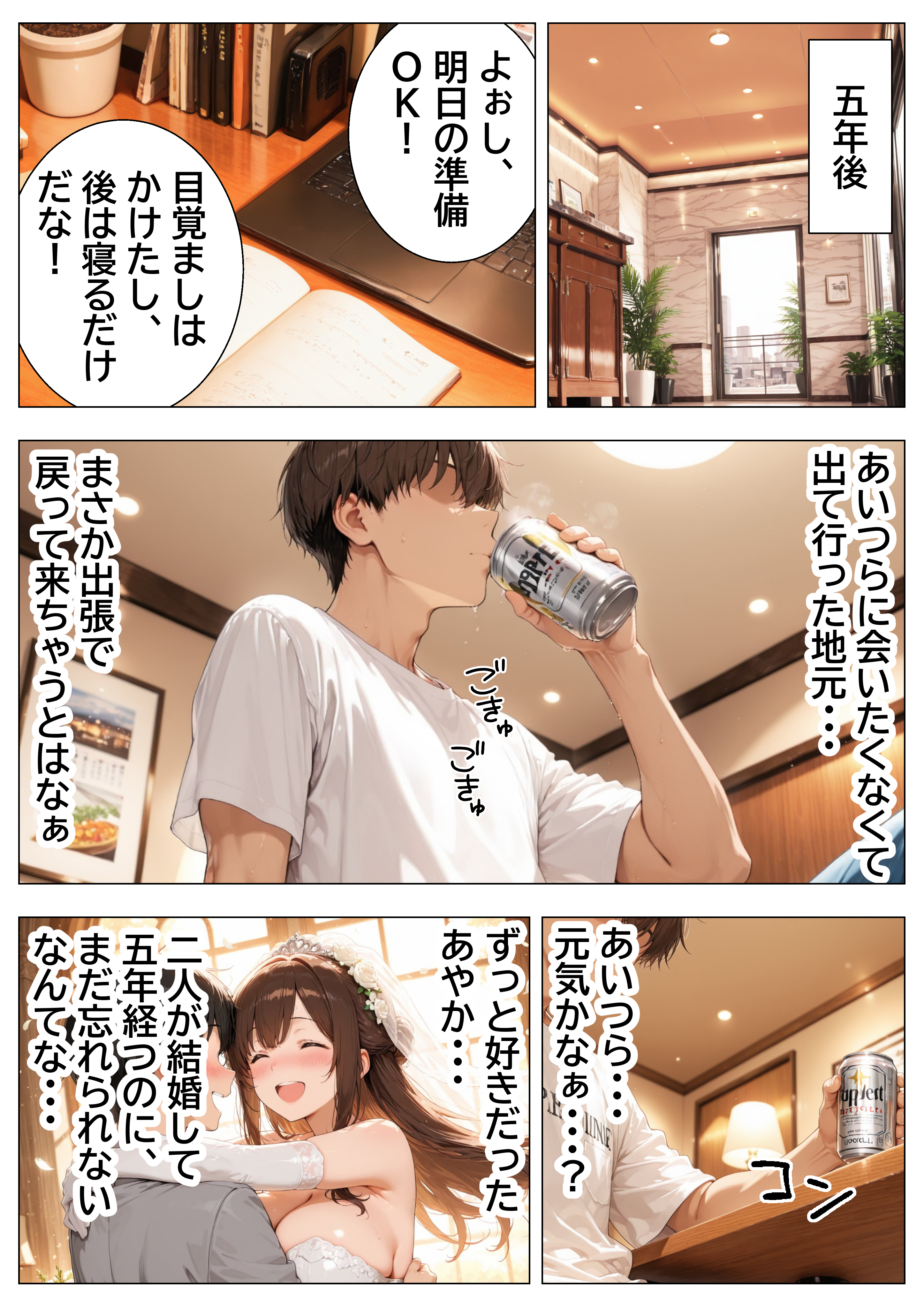 デリヘル呼んだら親友の妻が来た〜セックスレスに悩む人妻が本能を 剥き出しにしてきたので連続絶頂でNTR〜 無料立ち読み2