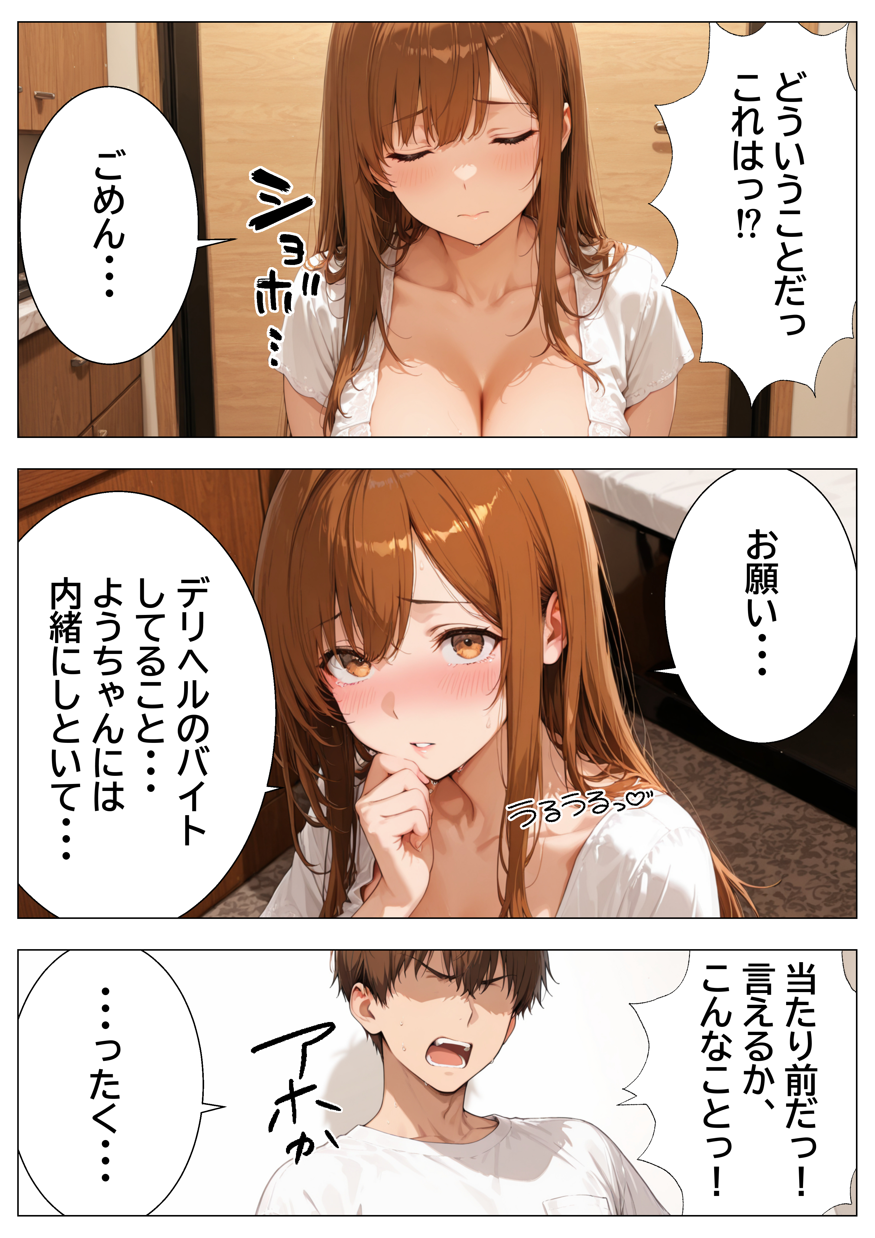 デリヘル呼んだら親友の妻が来た〜セックスレスに悩む人妻が本能を 剥き出しにしてきたので連続絶頂でNTR〜 無料立ち読み6