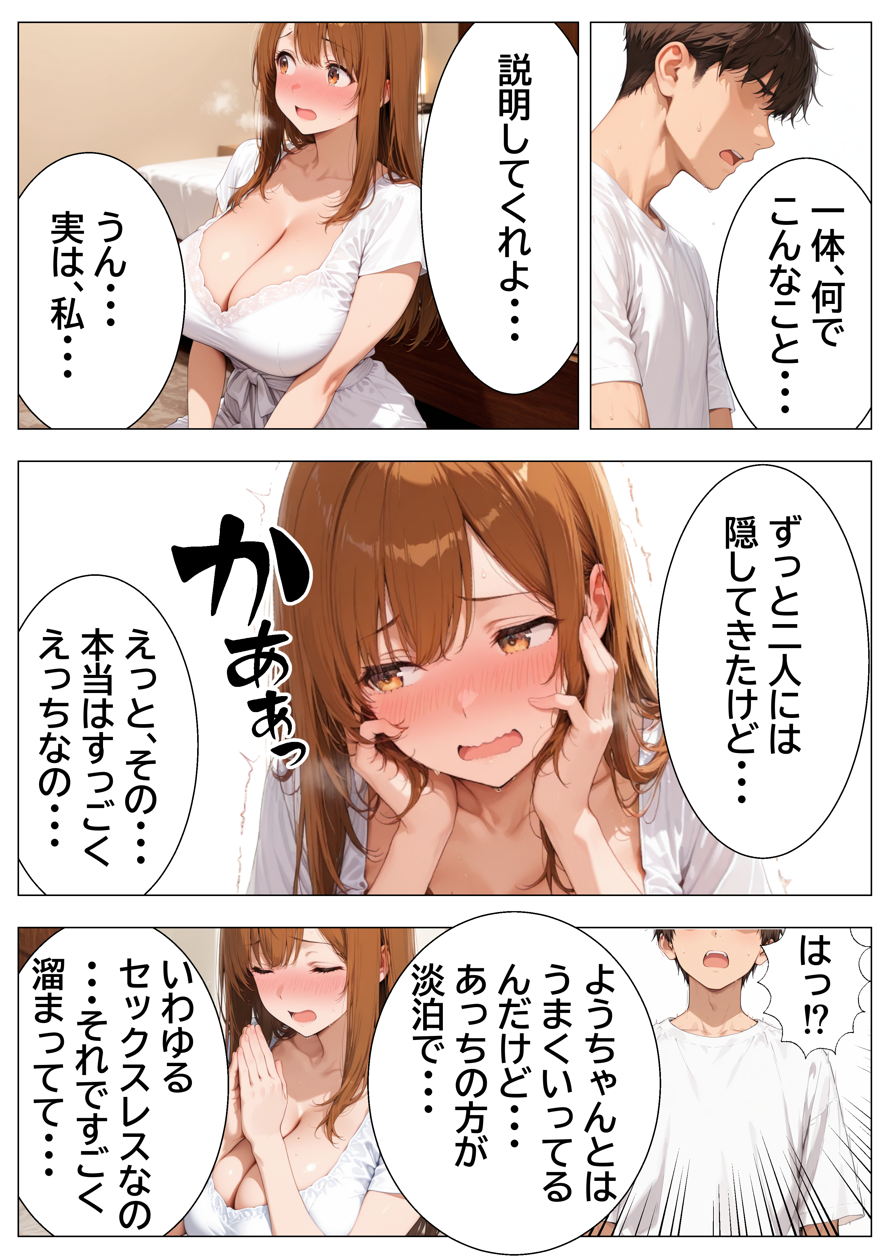 デリヘル呼んだら親友の妻が来た〜セックスレスに悩む人妻が本能を 剥き出しにしてきたので連続絶頂でNTR〜 無料立ち読み7