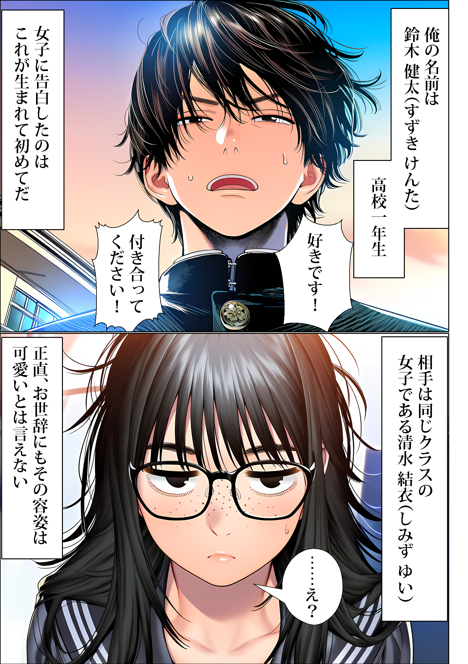 罰ゲームで地味ブスに嘘告白したら、孕ませちゃって結婚することになった 無料立ち読み2