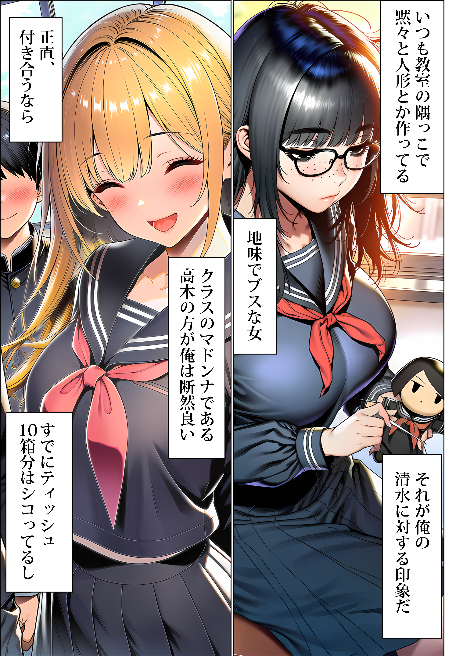 罰ゲームで地味ブスに嘘告白したら、孕ませちゃって結婚することになった 無料立ち読み4